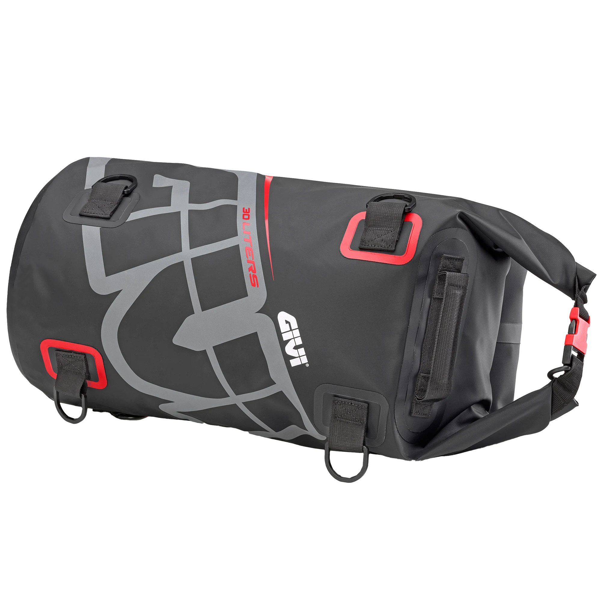 Givi Givi EA114GR 30L Waterproof Cylinder bag - Grey / Red
