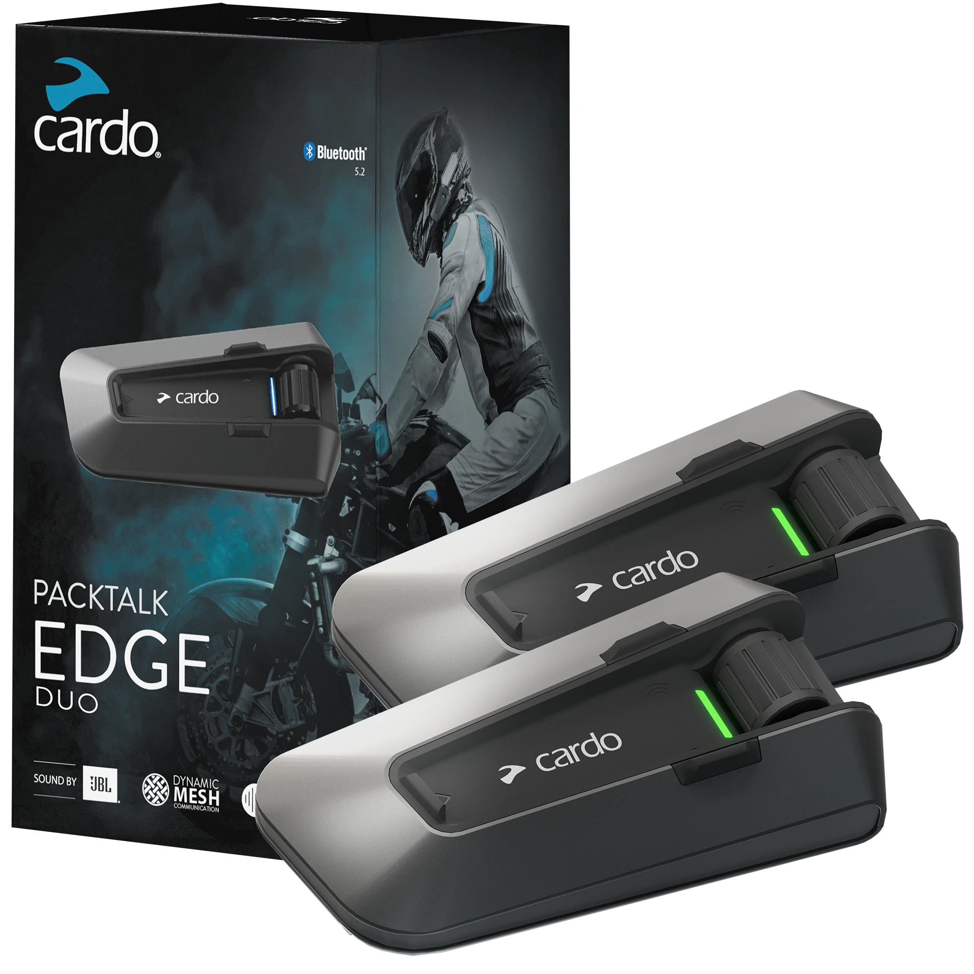 Cardo Cardo Packtalk Edge Mesh Intercom - Duo