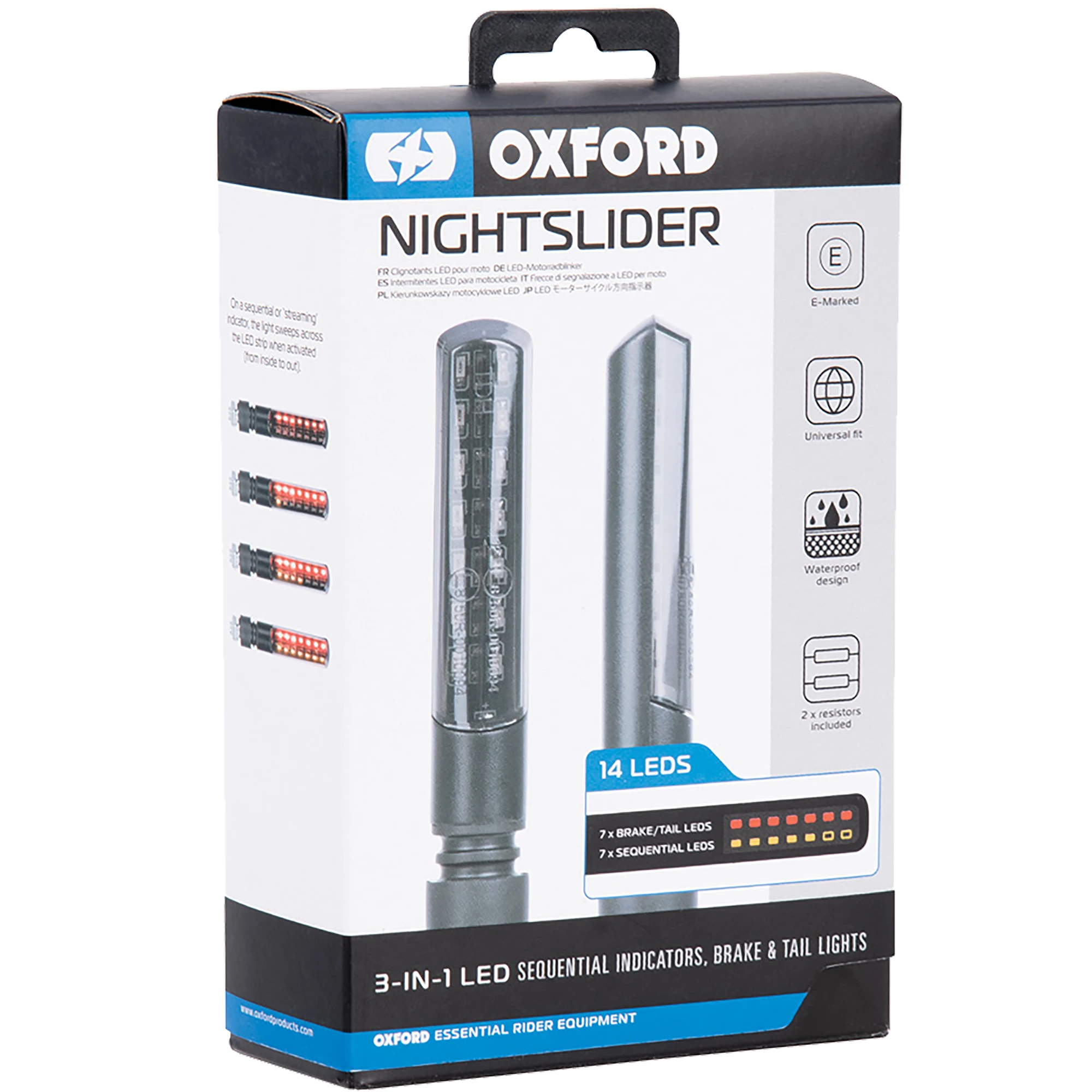 Oxford Oxford NightSlider Sequential Indicators - Rear