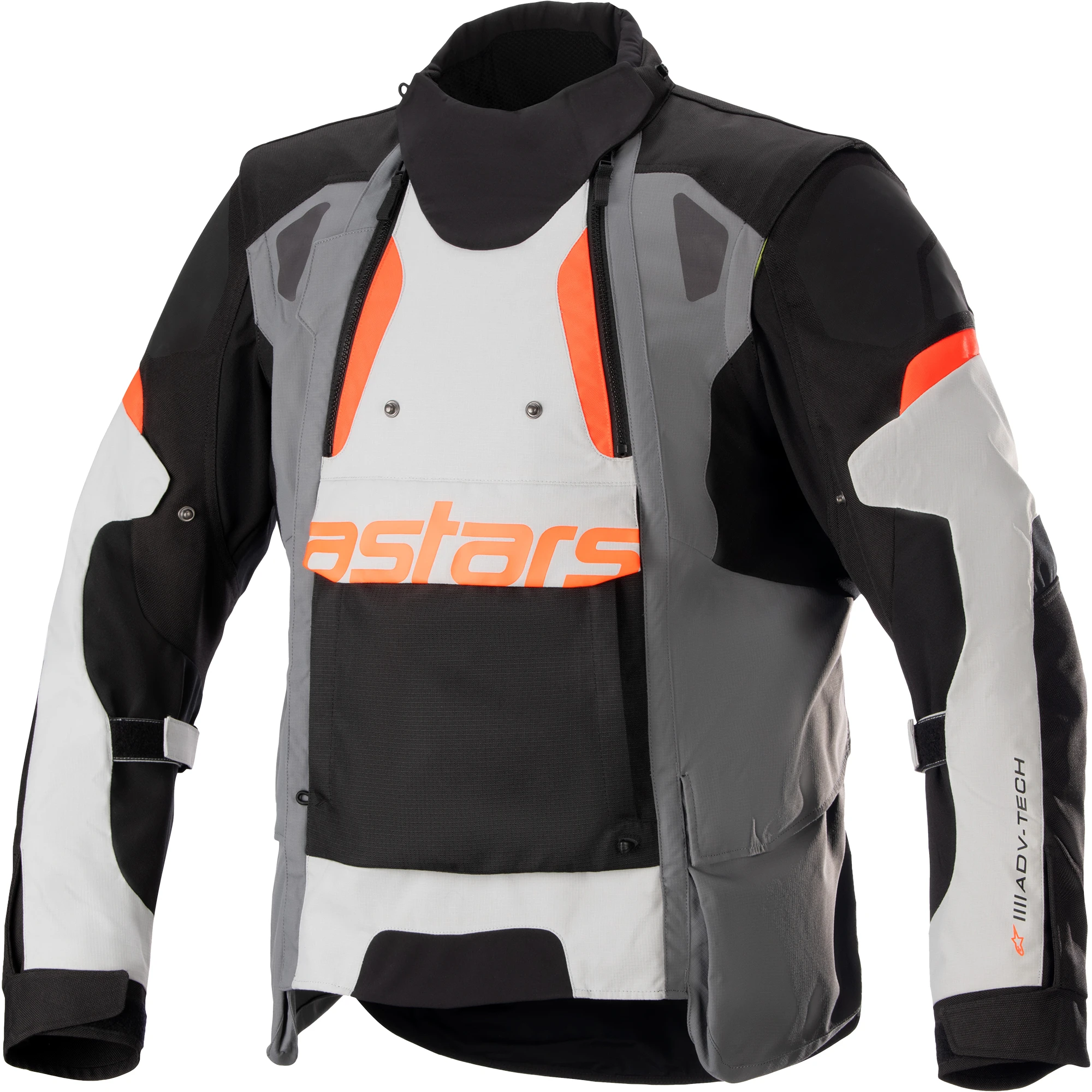 Alpinestars Alpinestars Halo Drystar Textile Jacket - Dark Grey / Ice Grey / Black