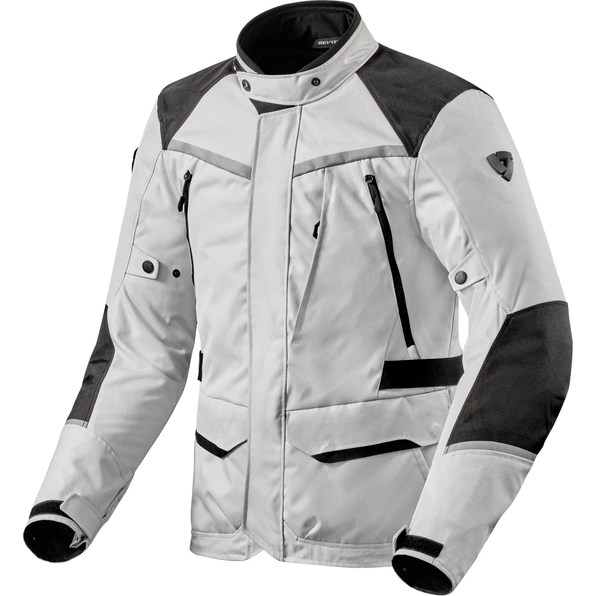 Rev'it Rev'it Voltiac 3 H2O Textile Jacket - Silver / Black