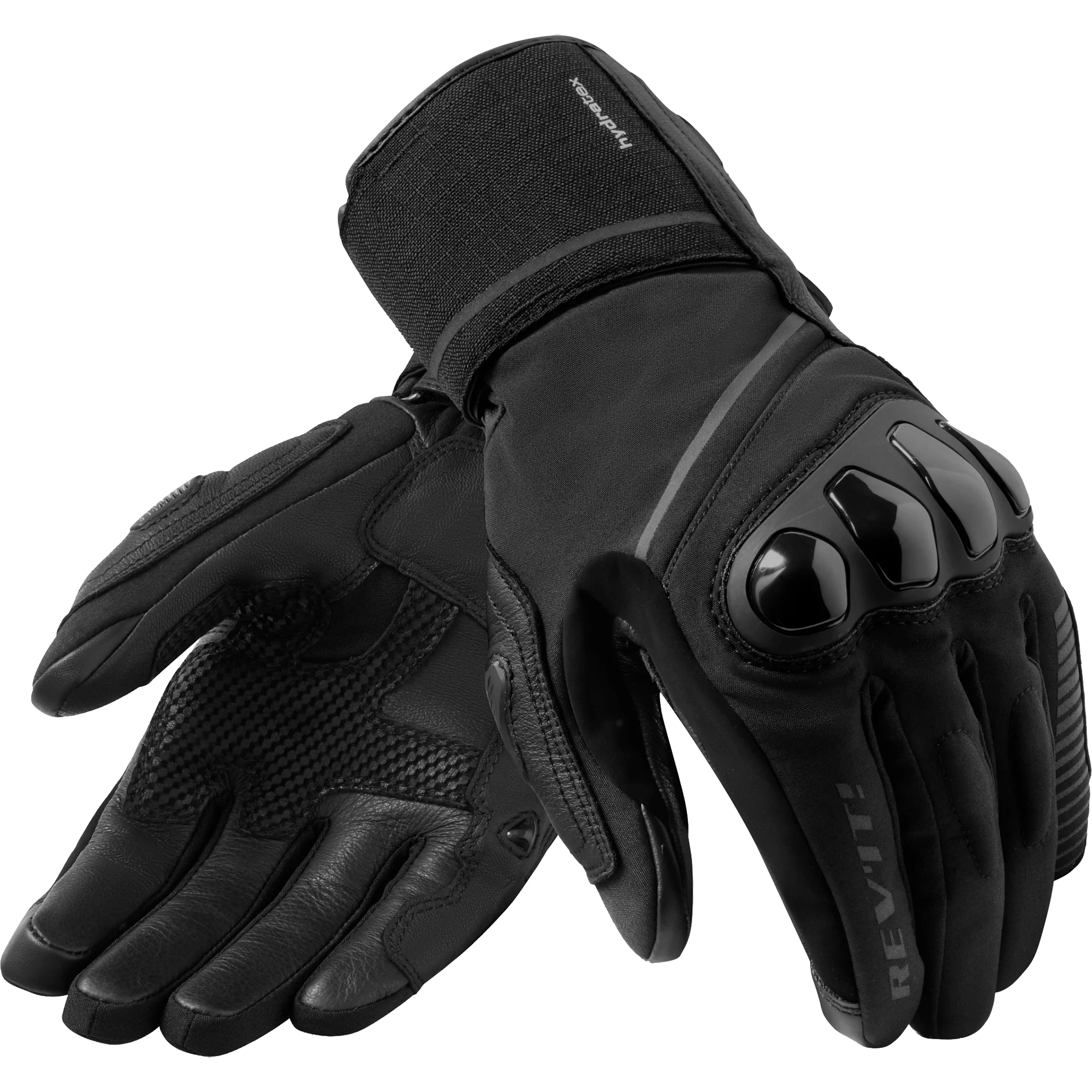 Rev'it Rev'it Summit 4 H2O Leather Gloves - Black / Black