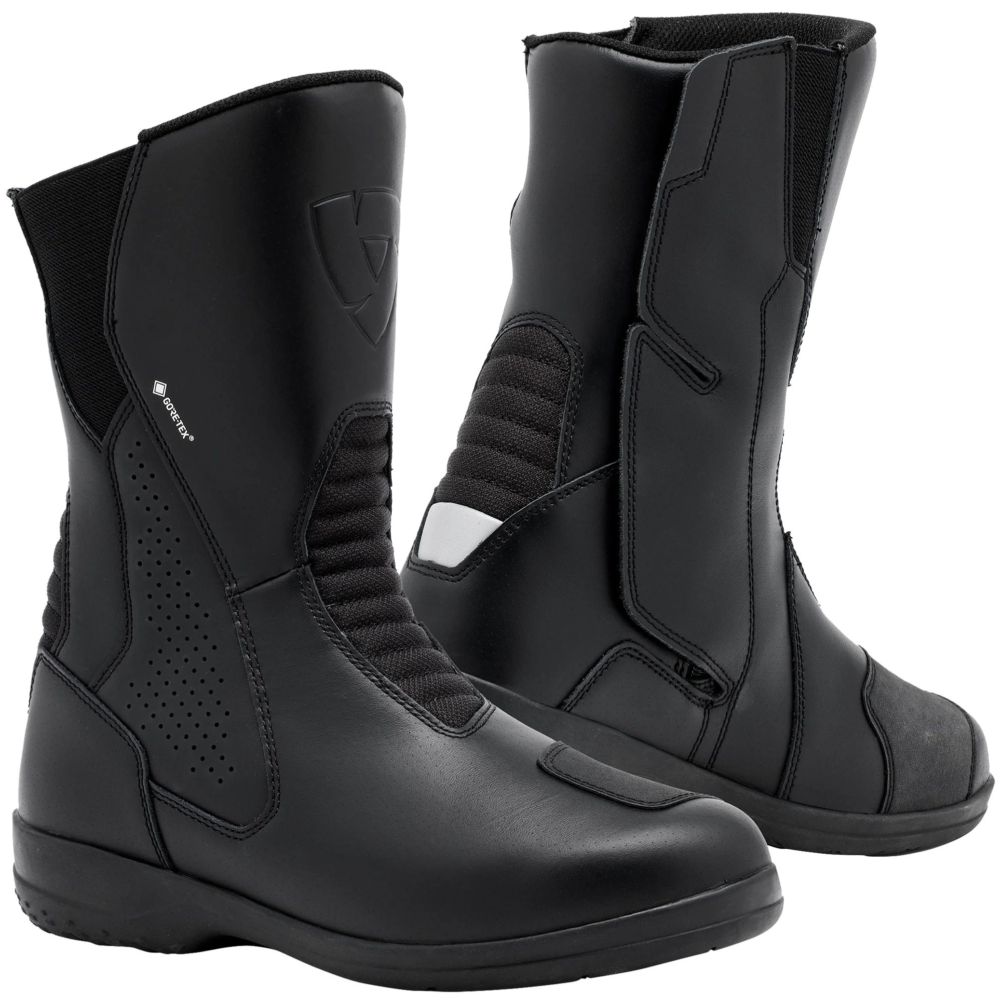 Rev'it Rev'it Ladies Arena Gore-Tex Leather Boots - Black / Black