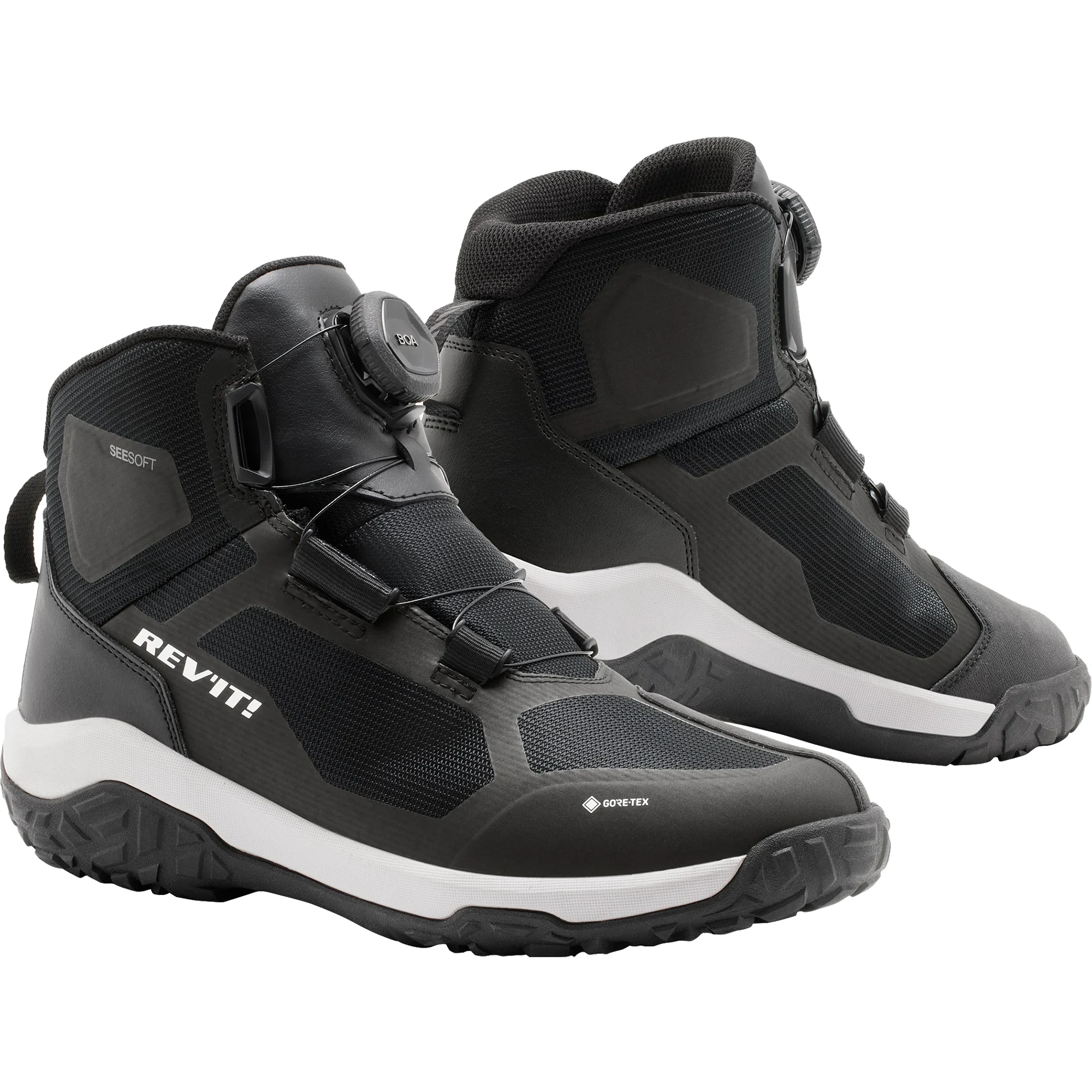 Rev'it Rev'it Breccia Gore-Tex Textile Boots - Black / Black