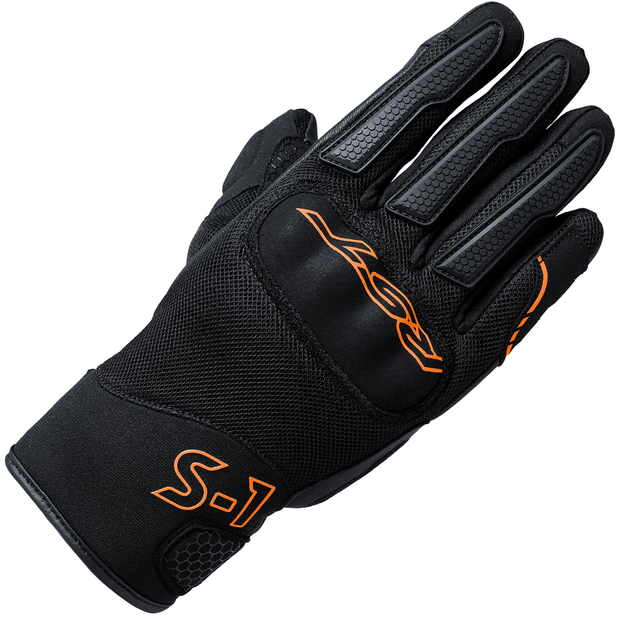 RST RST S1 Mesh CE Gloves - Black / Neon Orange