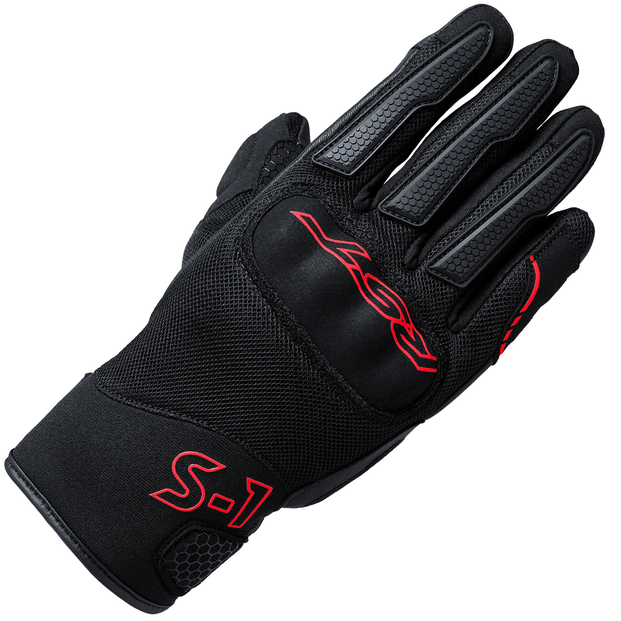 RST RST S1 Mesh CE Gloves - Black / Red
