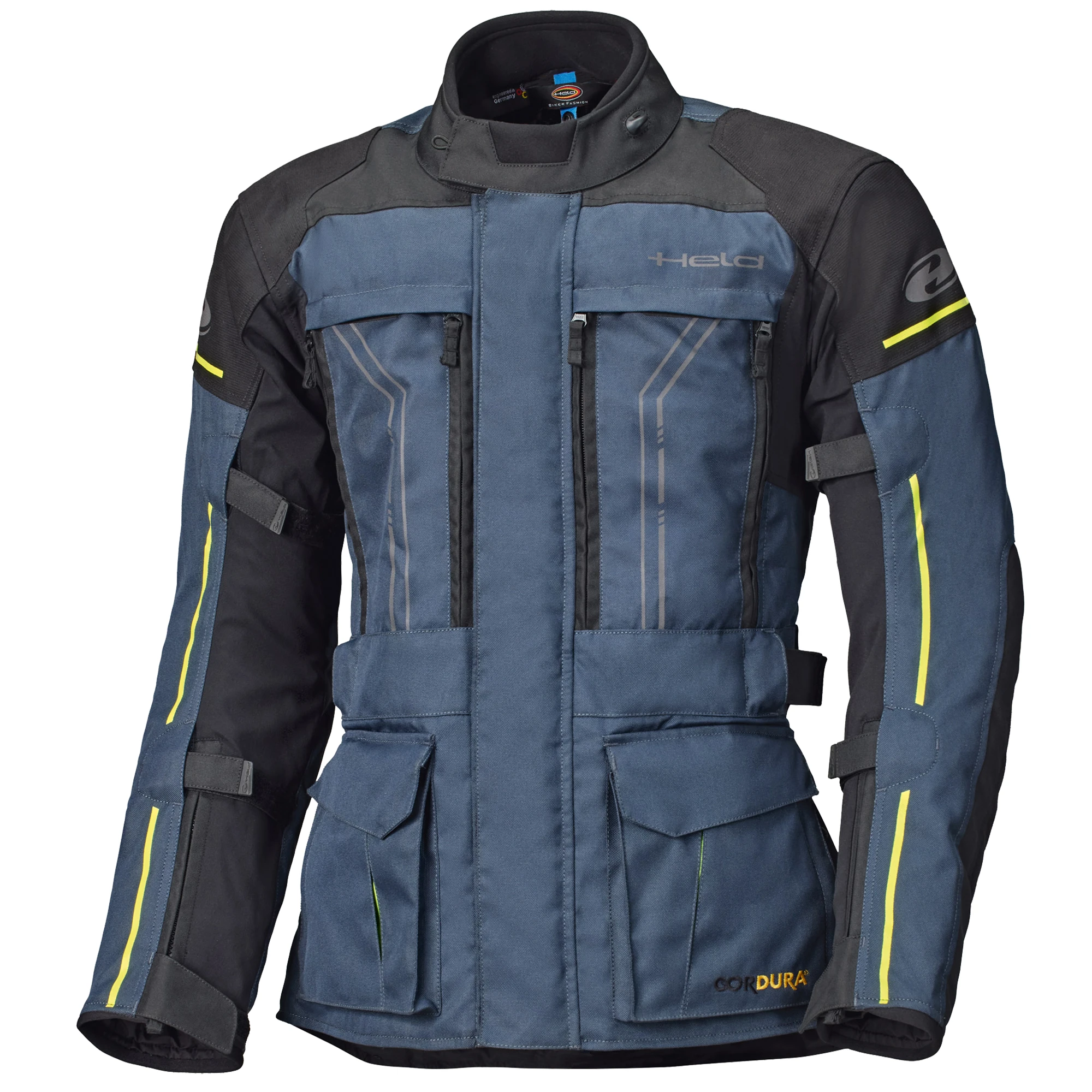Held Held Pentland Textile Jacket - Navy Blue / Fluo Yellow
