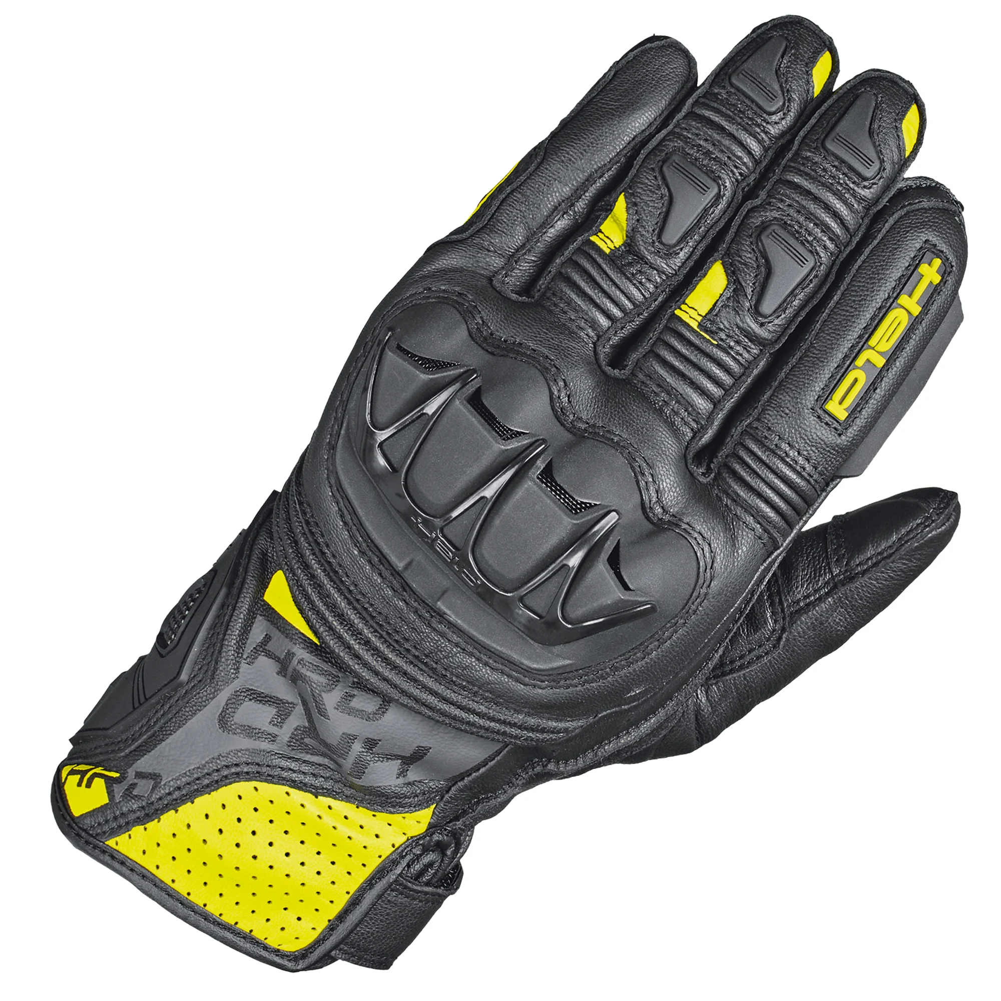 Held Held Kakuda Gloves - Black / Fluo Yellow