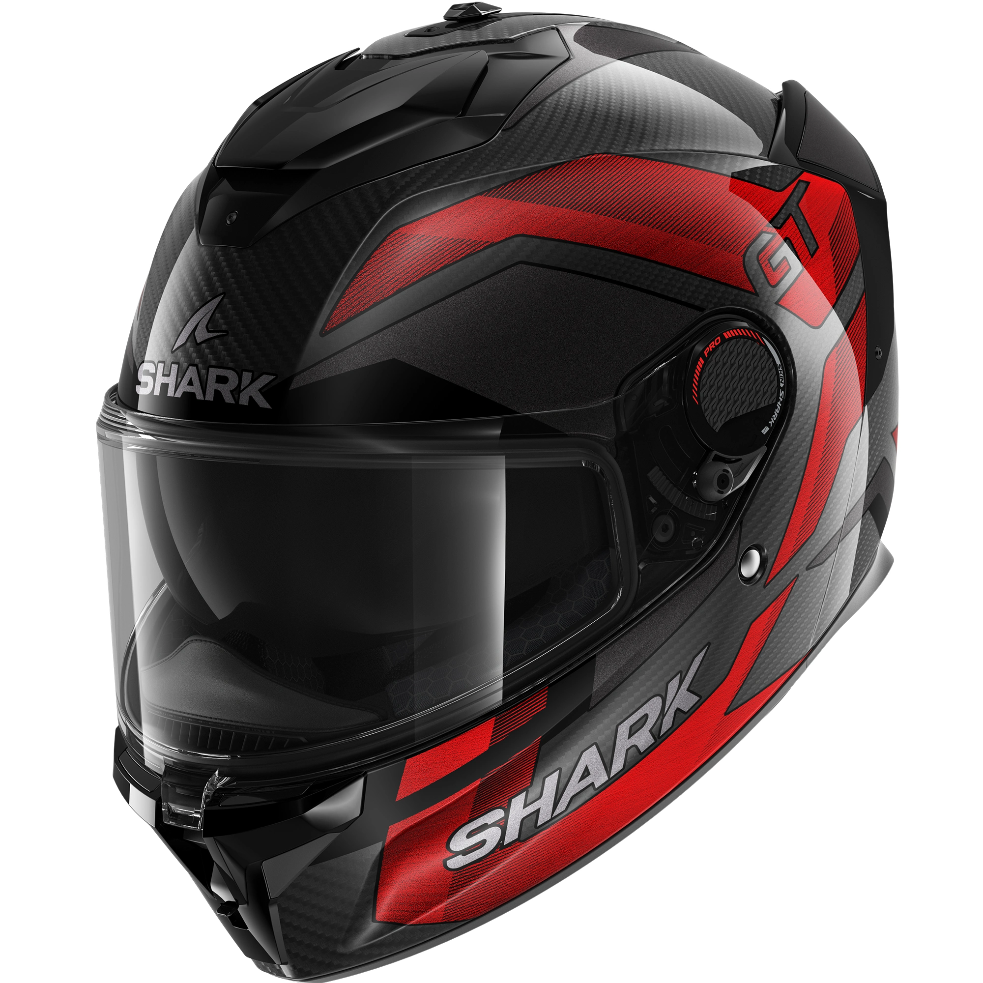 Shark Shark Spartan GT Pro Carbon - Ritmo Carbon / Red