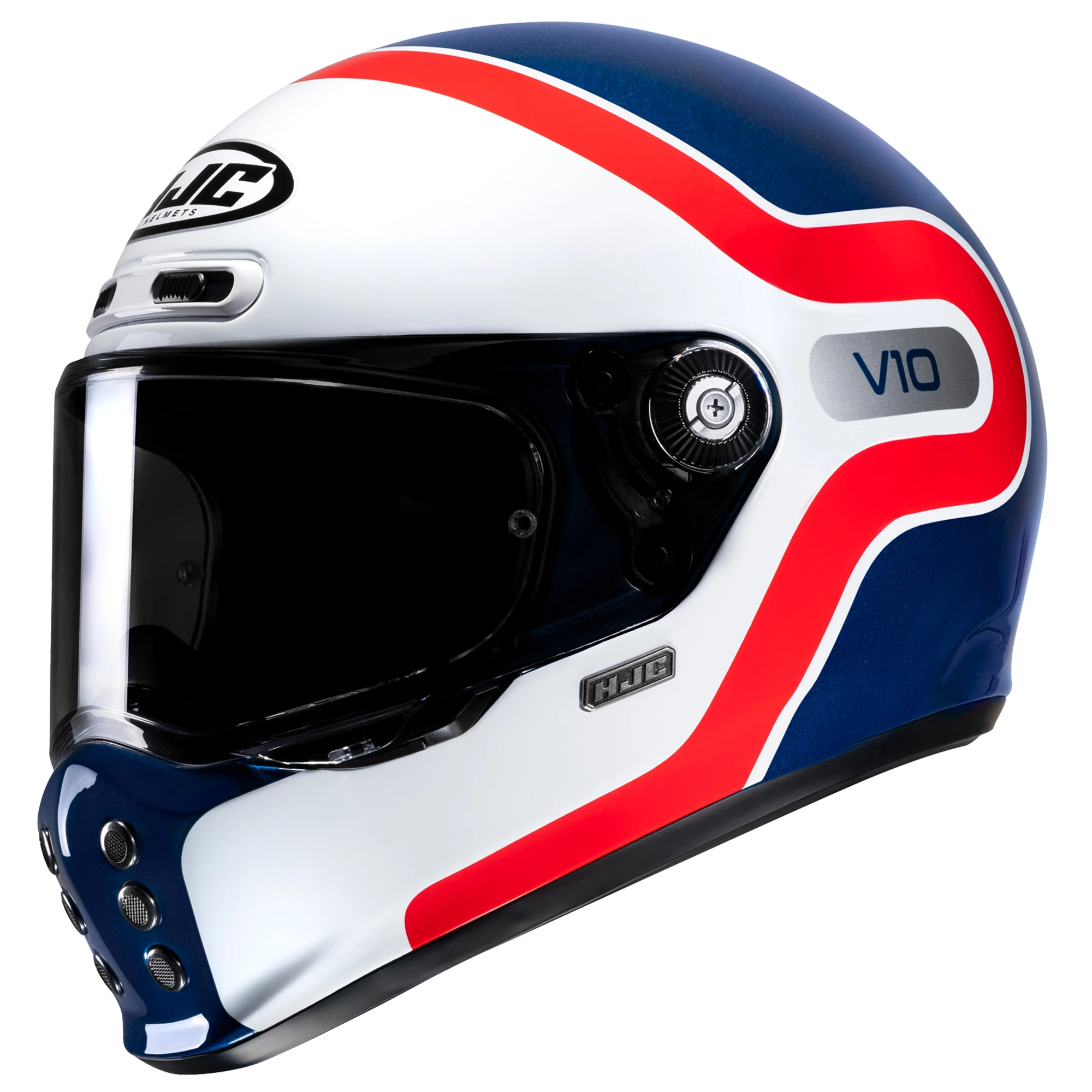 HJC HJC V10 - Grape White / Red / Blue