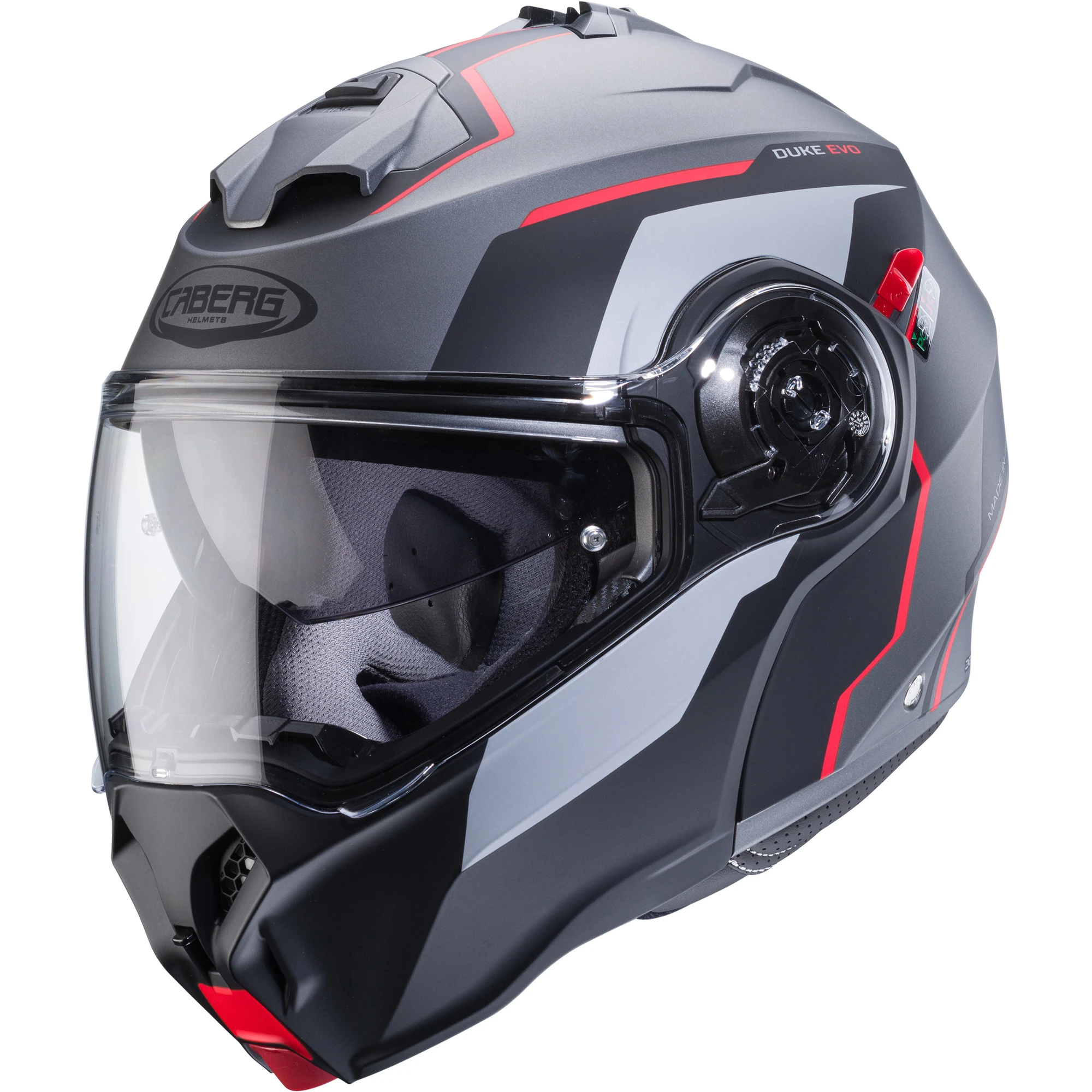 Caberg Caberg Duke Evo - Move Gun / Black / Red