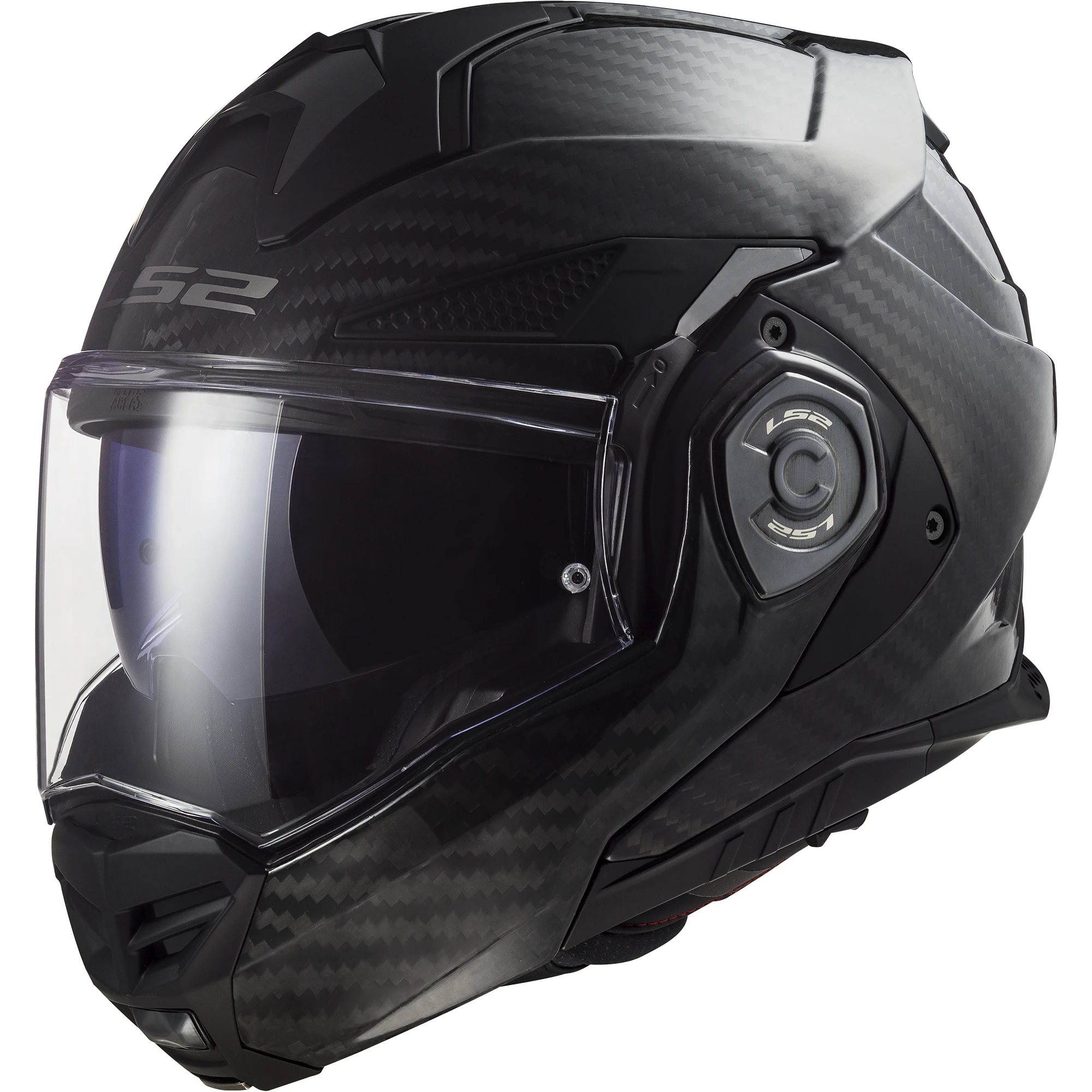 LS2 LS2 Advant X Carbon - Solid Gloss Carbon