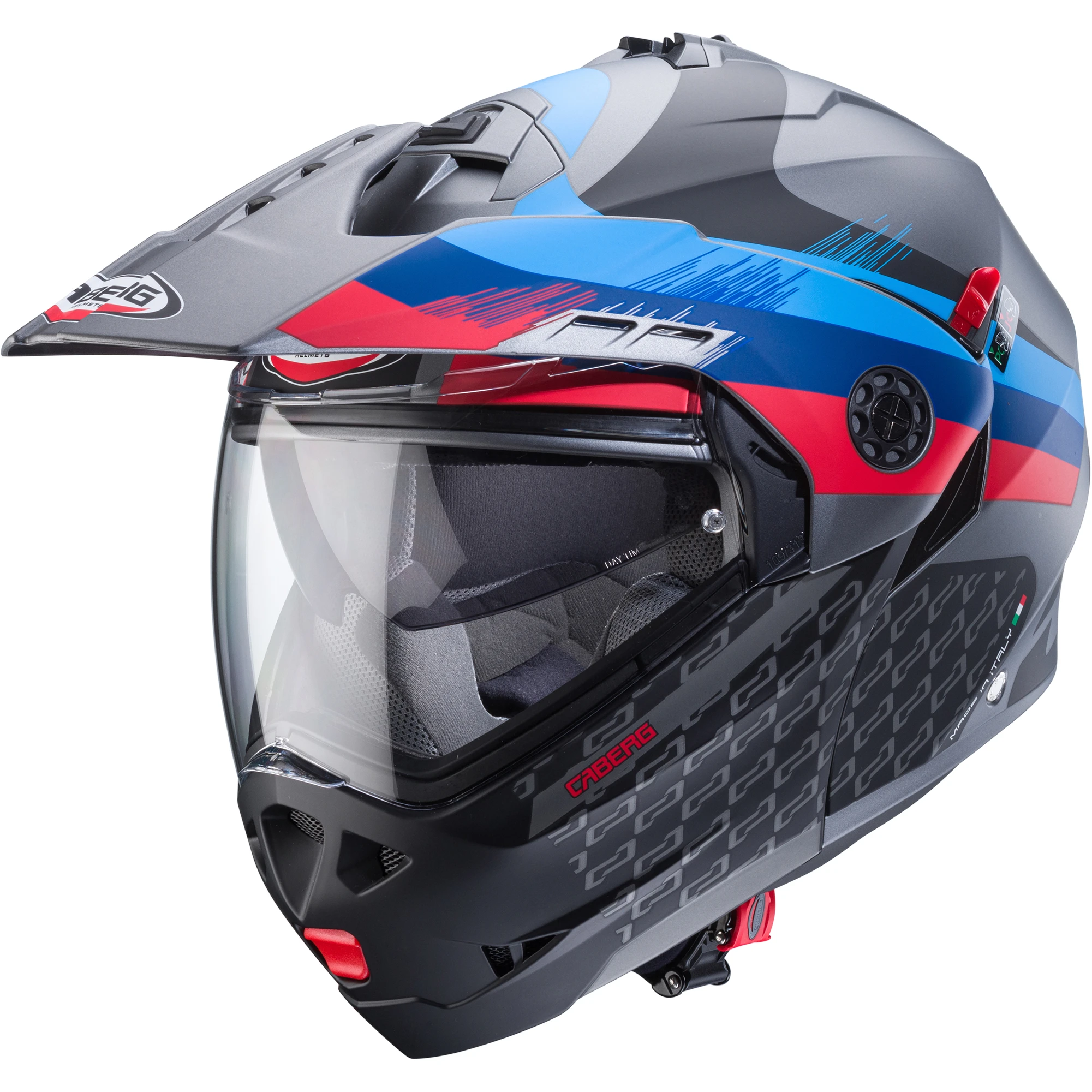 Caberg Caberg Tourmax X - Sarabe Matt Gun / Black / Blue / Red