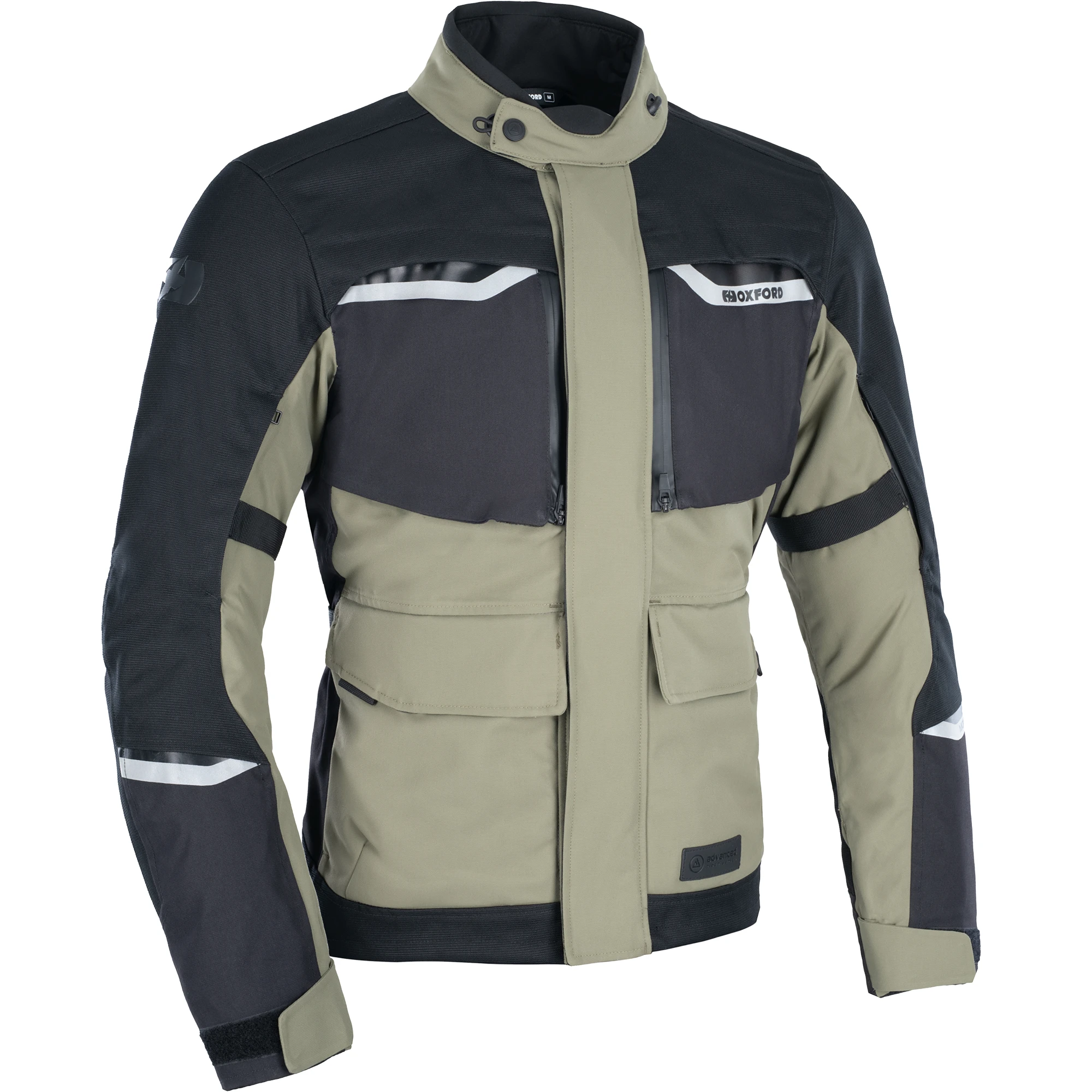 Oxford Clothing Oxford Mondial 2.0 Textile Jacket - Black / Olive