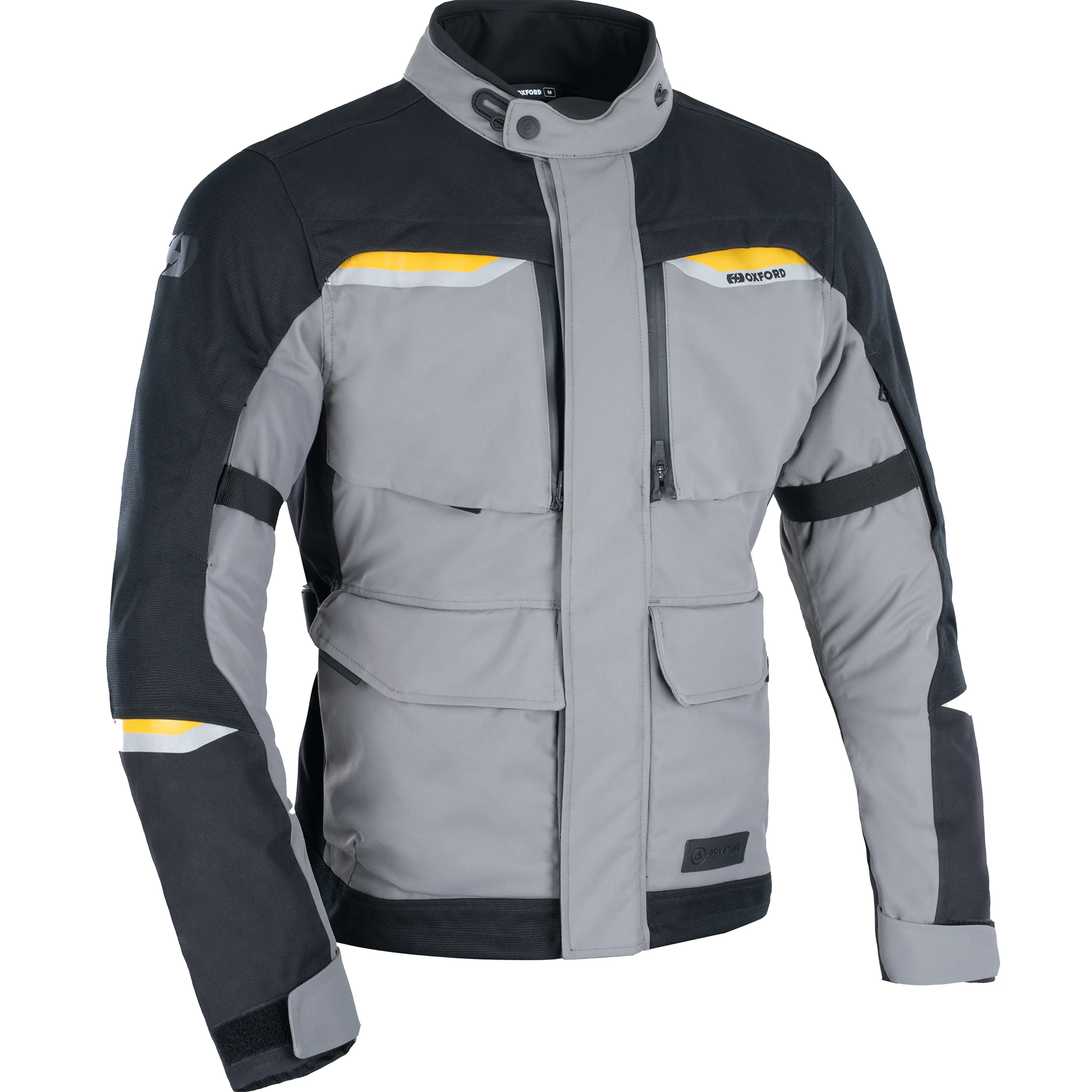 Oxford Clothing Oxford Mondial 2.0 Textile Jacket - Black / Grey