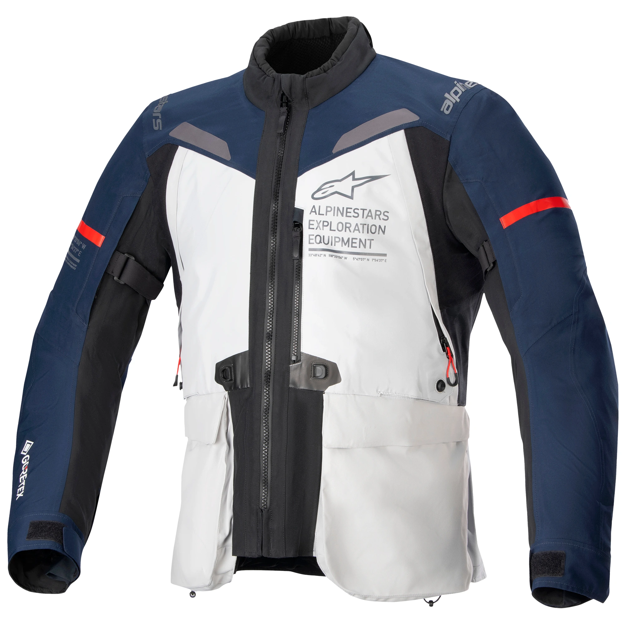 Alpinestars Alpinestars ST-7 Gore-Tex Jacket - Ice Grey / Dark Blue / Black