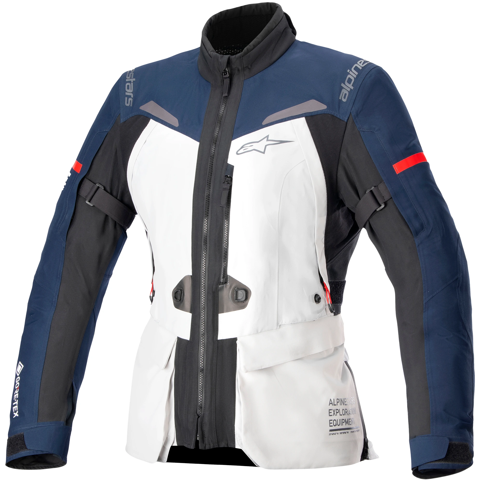 Alpinestars Alpinestars Stella ST-7 Gore-Tex Jacket - Ice Grey / Dark Blue / Black