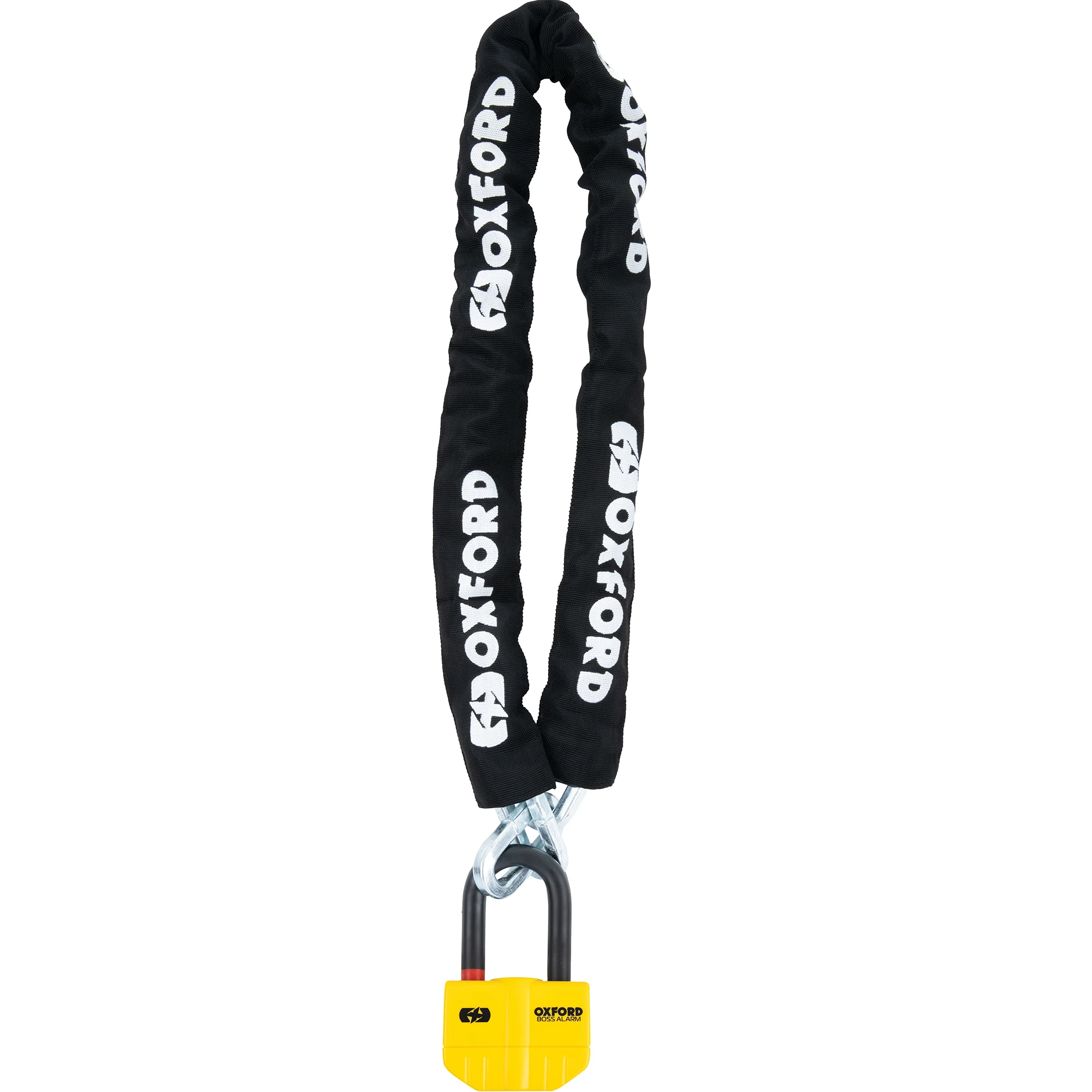 Oxford Oxford Boss Alarm 14mm Chain Lock - Yellow