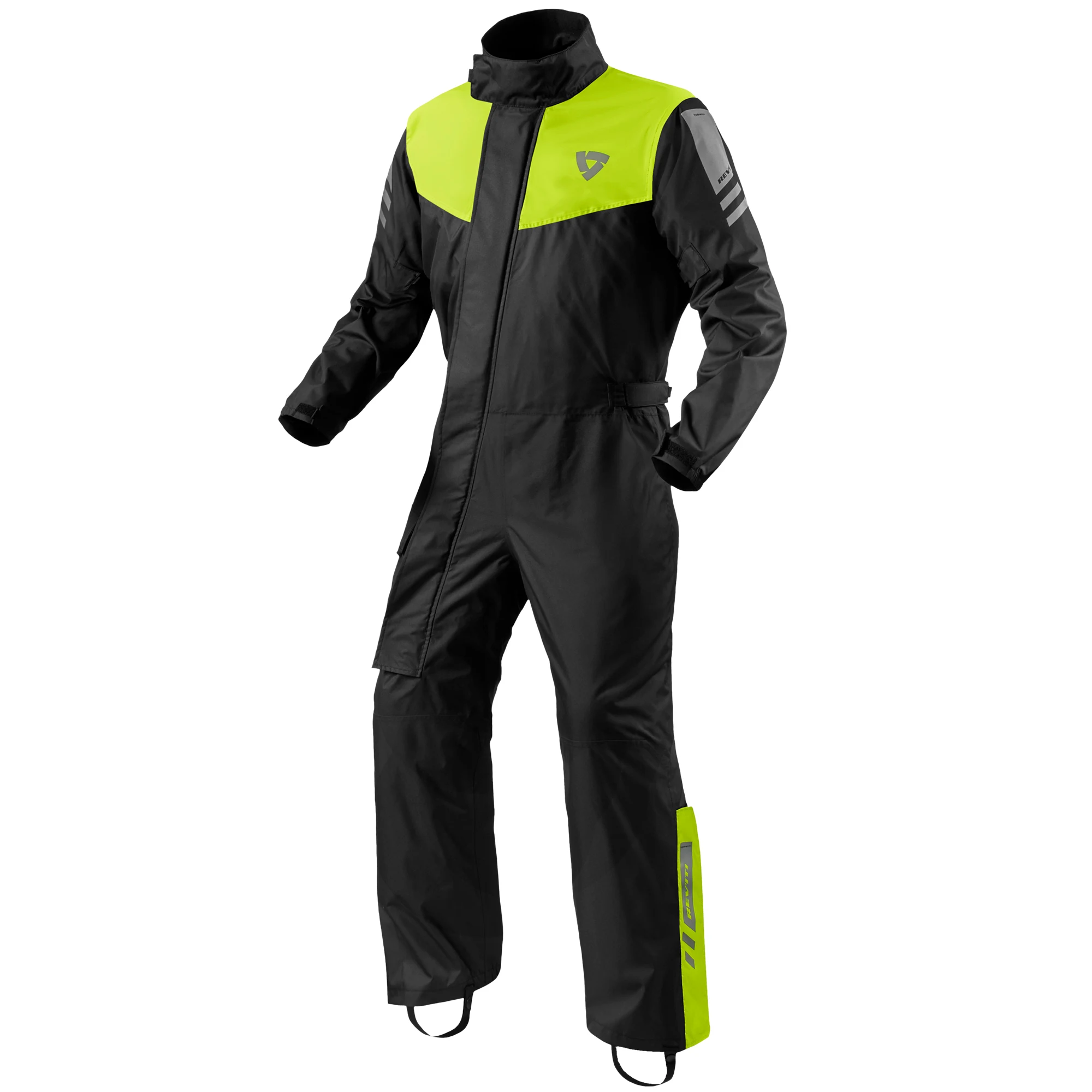 Rev'it Rev'it Pacific 4 H2O Waterproof Suit - Black / Neon Yellow