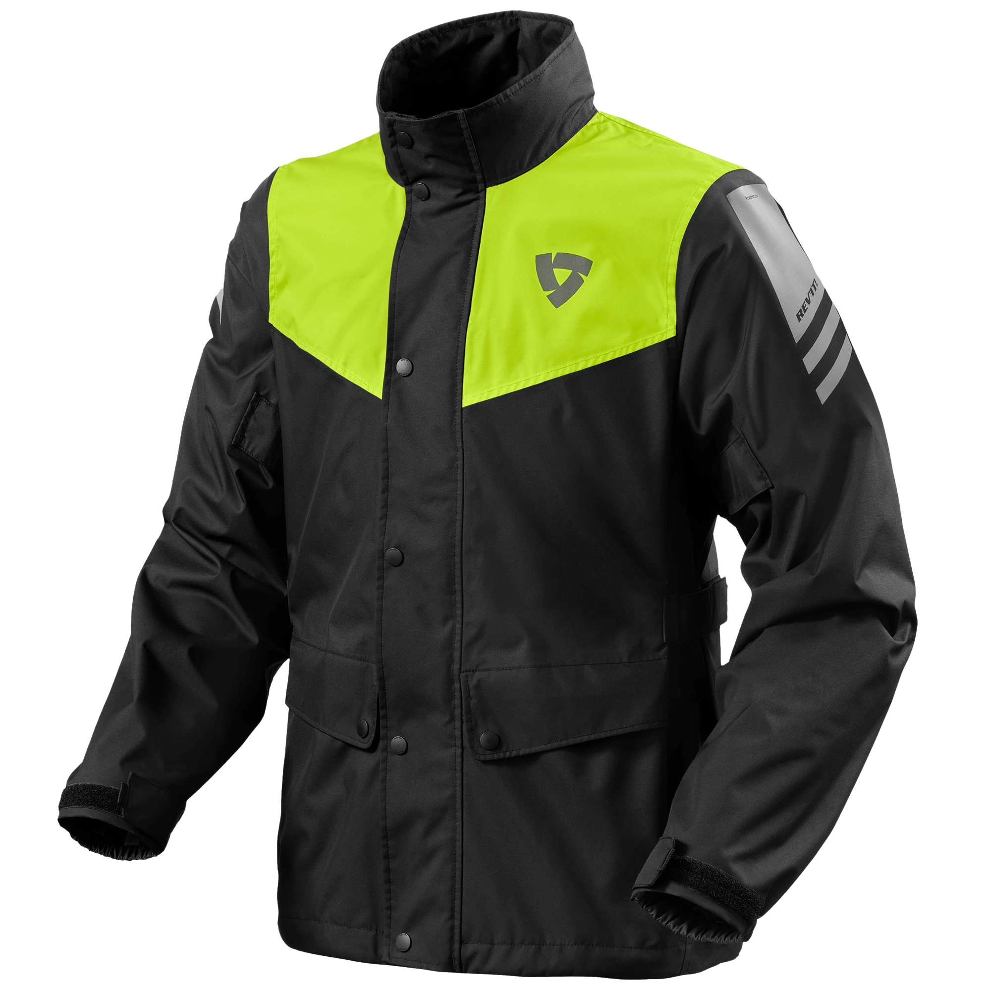 Rev'it Rev'it Nitric 4 H2O Waterproof Jacket - Black / Neon Yellow