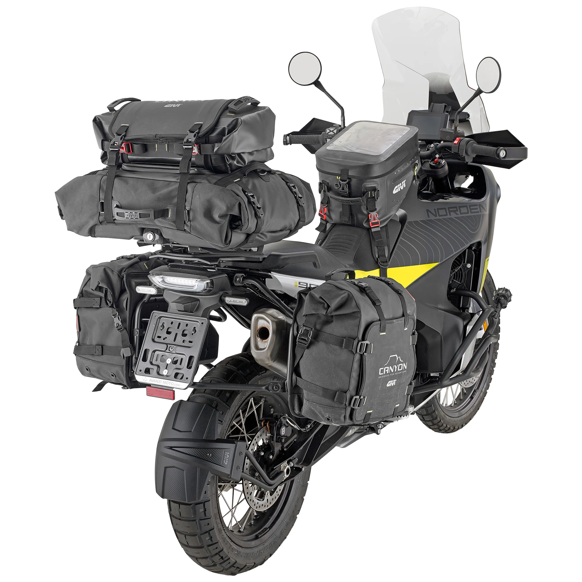 Givi Givi PLO9430MK One-Fit Monokey Pannier Holders - Husqvarna 901 / KTM 790 / 890