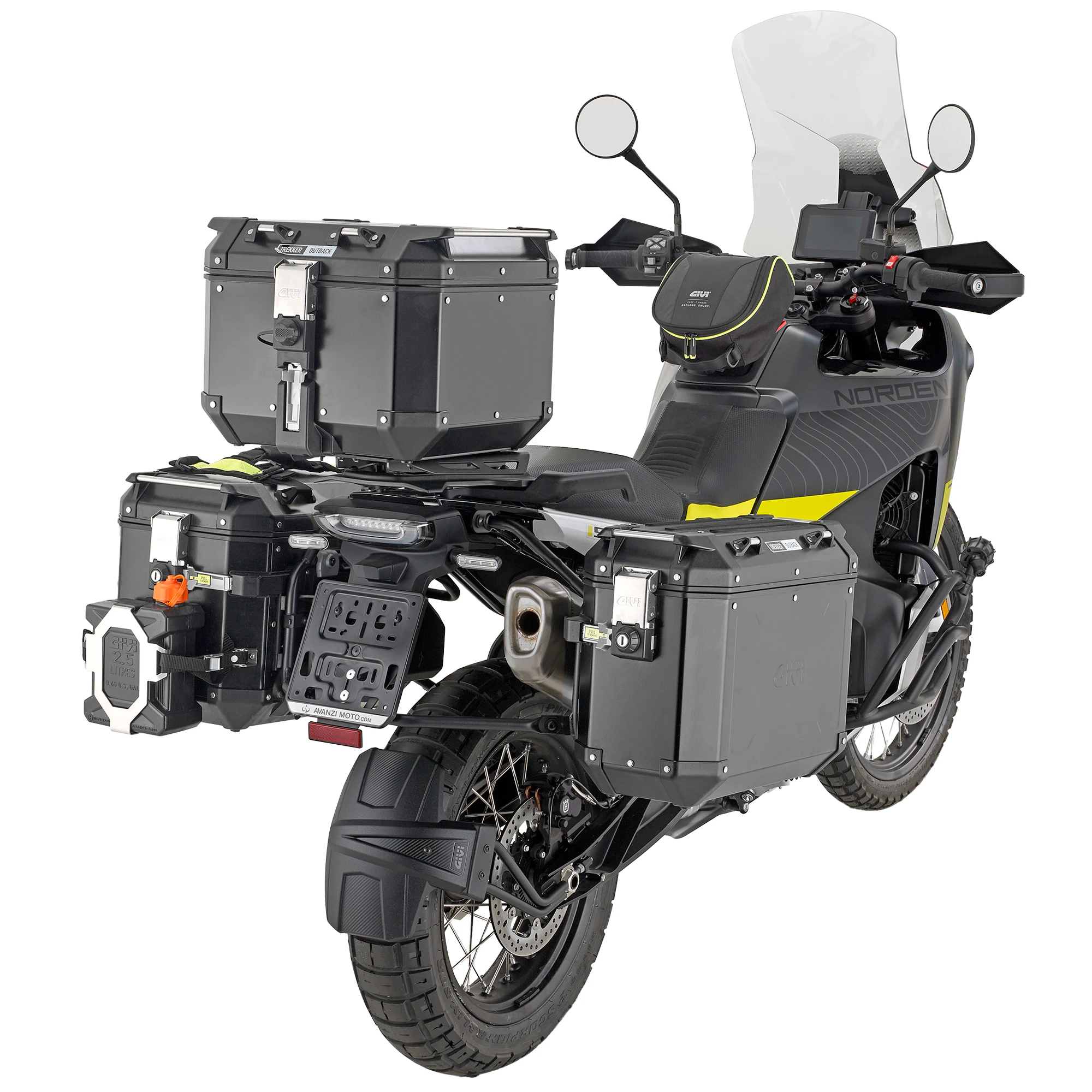 Givi Givi PLO9430CAM One-Fit Cam-Side Monokey Pannier Holders - Husqvarna Norden 901 / KTM 790 / 890