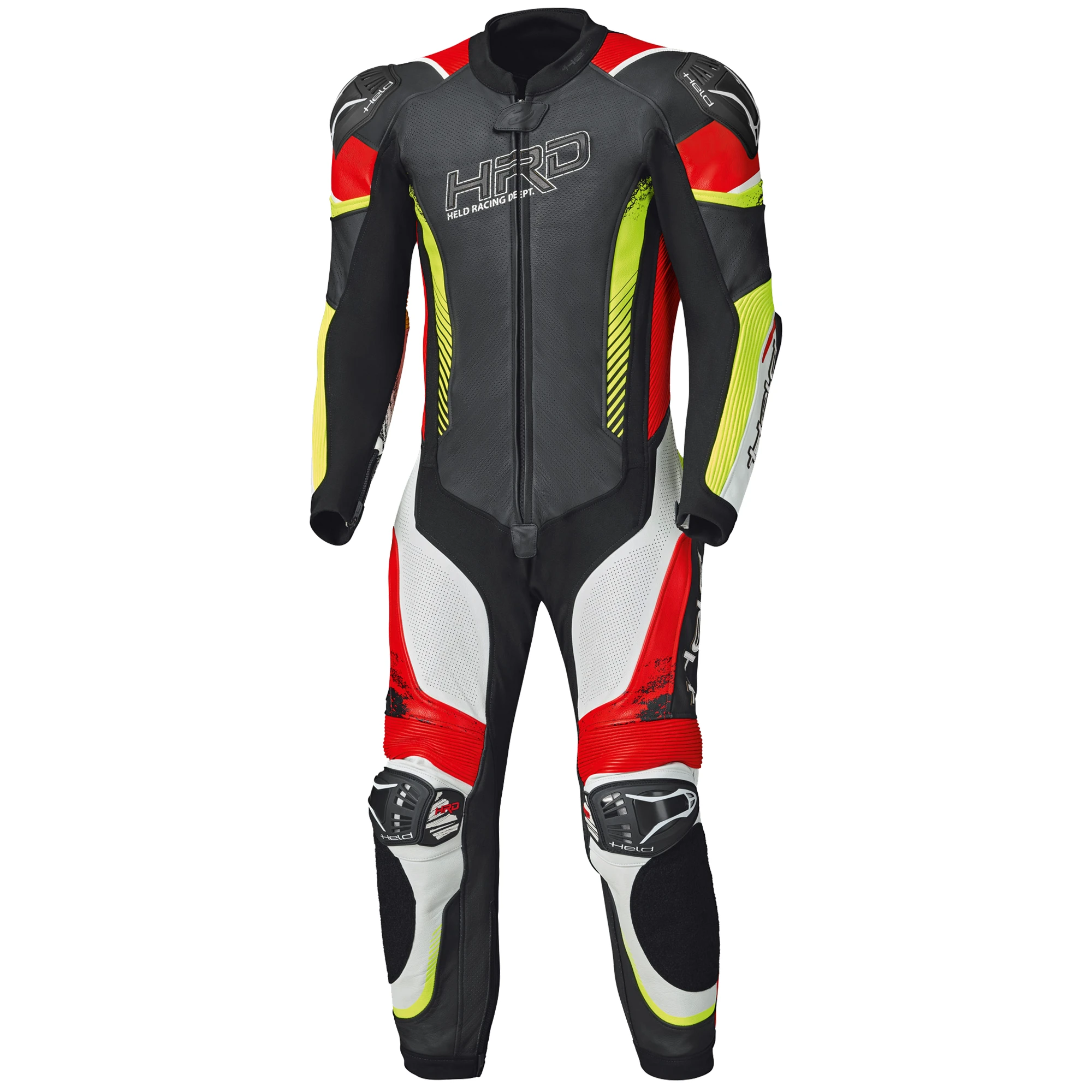 Held Held Brands Hatch 1 Piece Leather Suit - Black / White / Red
