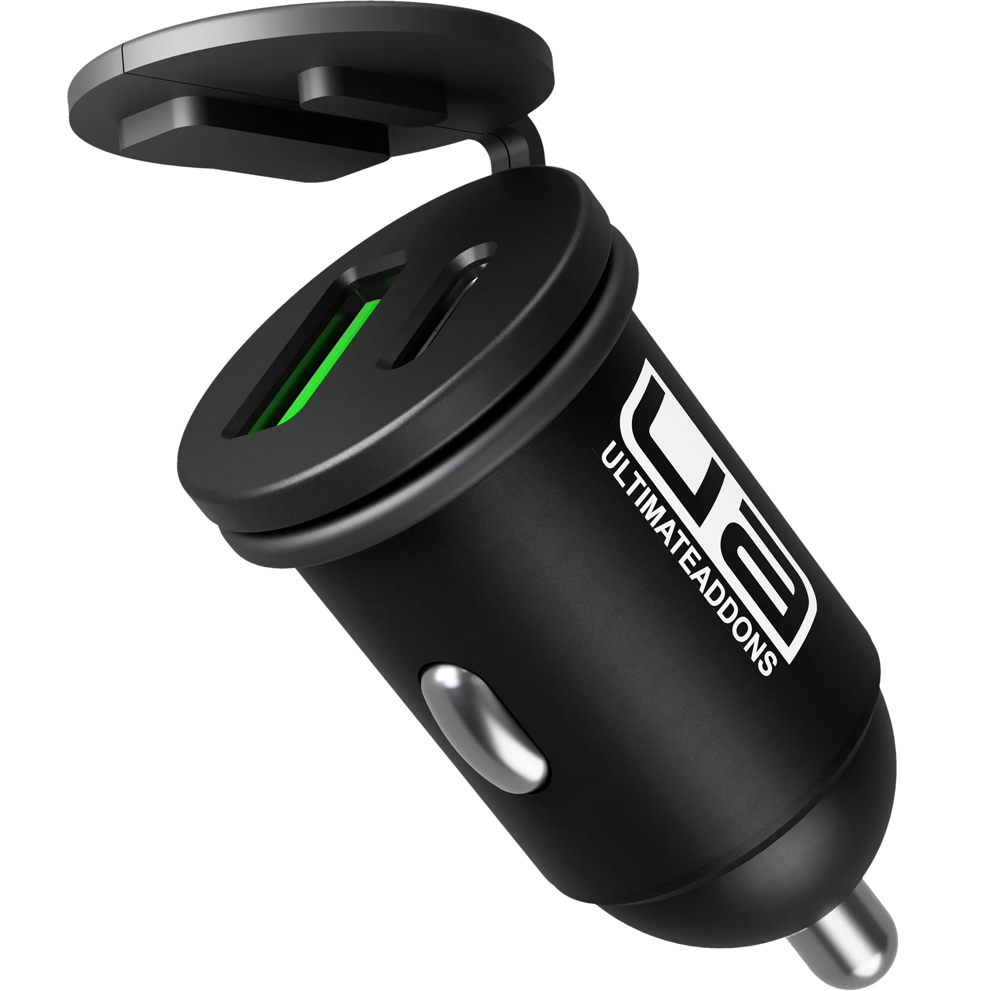 Ultimateaddons Ultimateaddons 12V 4.8 AMP Dual USB Charger - USB-A / USB-C