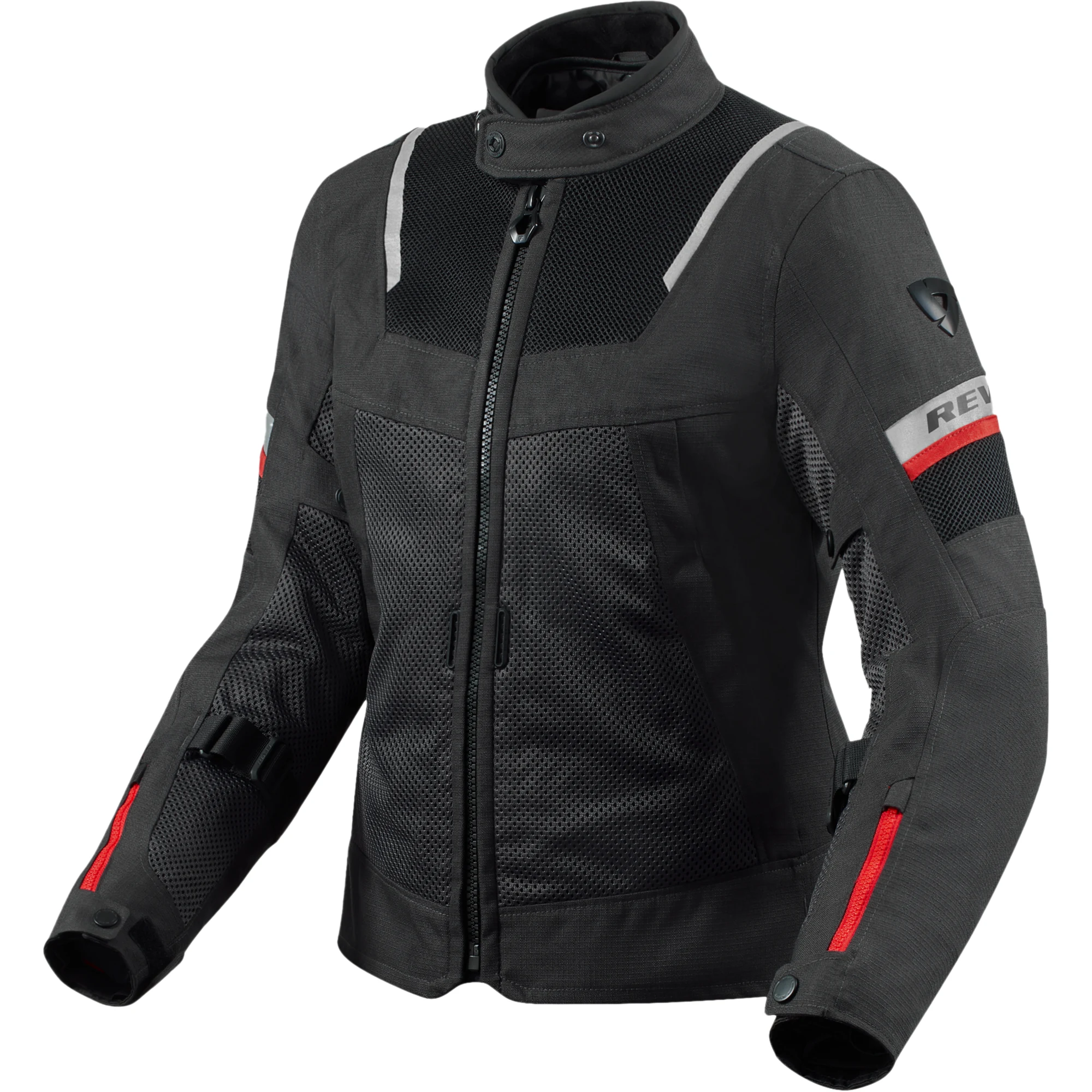 Rev'it Rev'it Ladies Tornado 4 H2O Textile Jacket - Black / Antracite