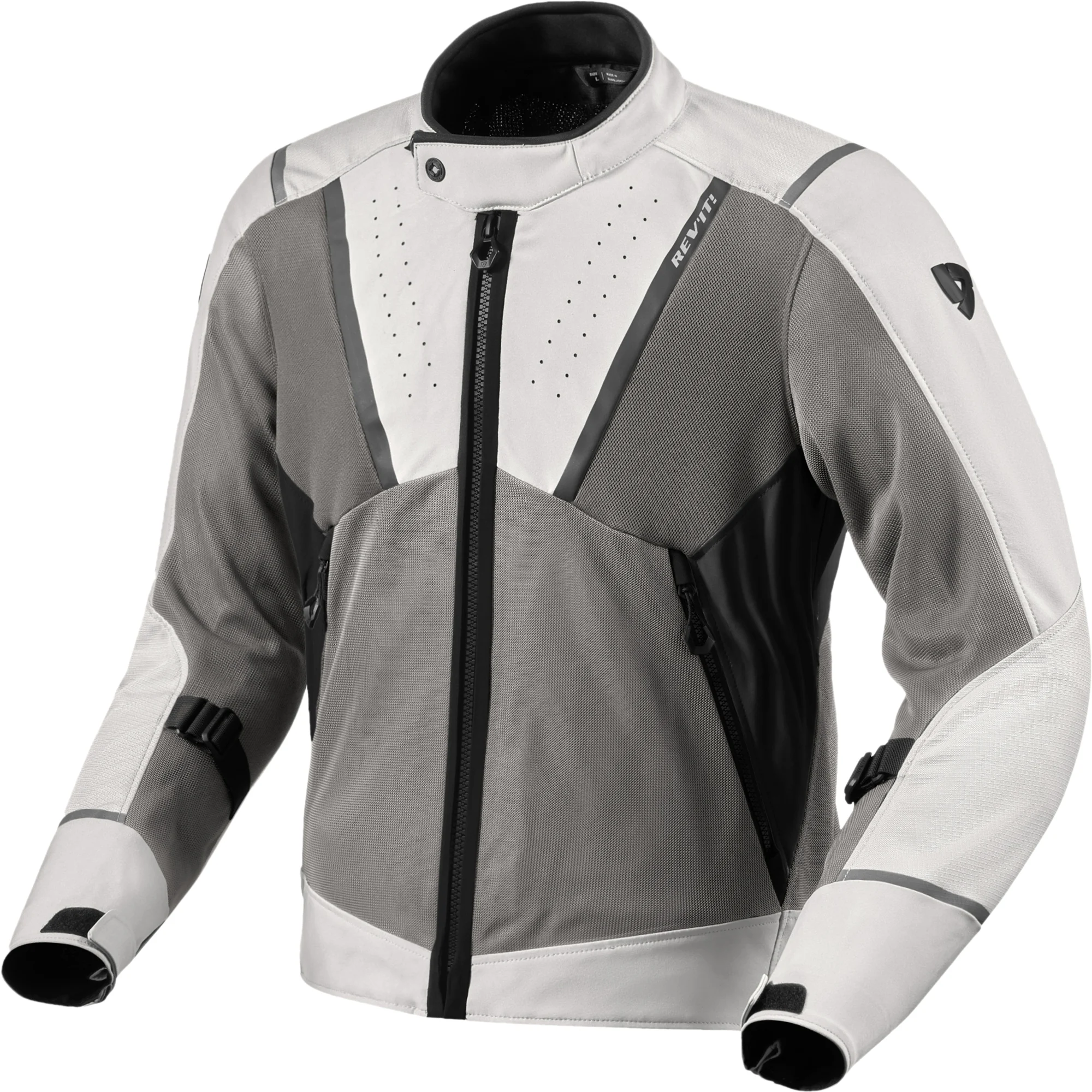Rev'it Rev'it Airwave 4 Textile Jacket - Silver / Anthracite