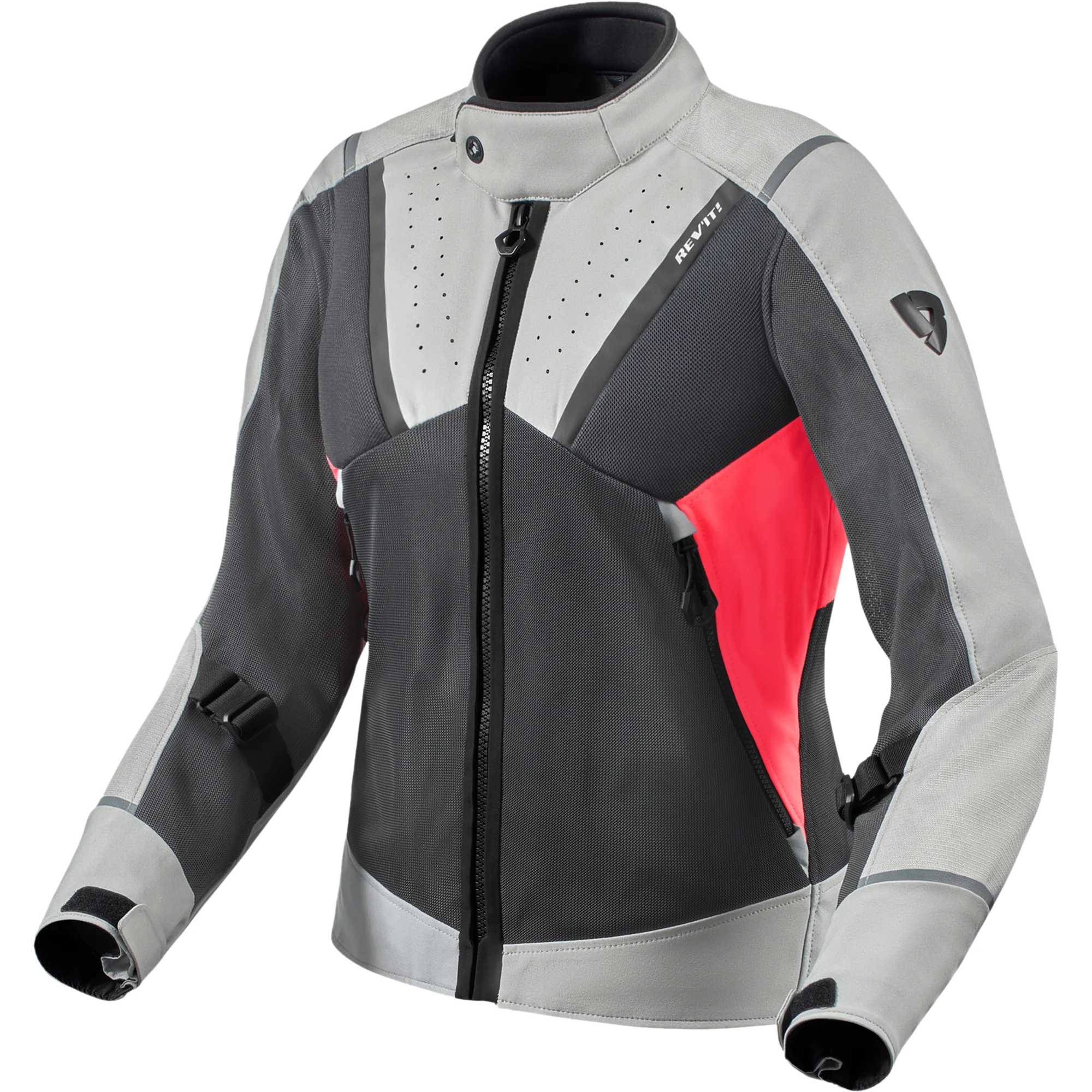 Rev'it Rev'it Ladies Airwave 4 Textile Jacket - Grey / Pink