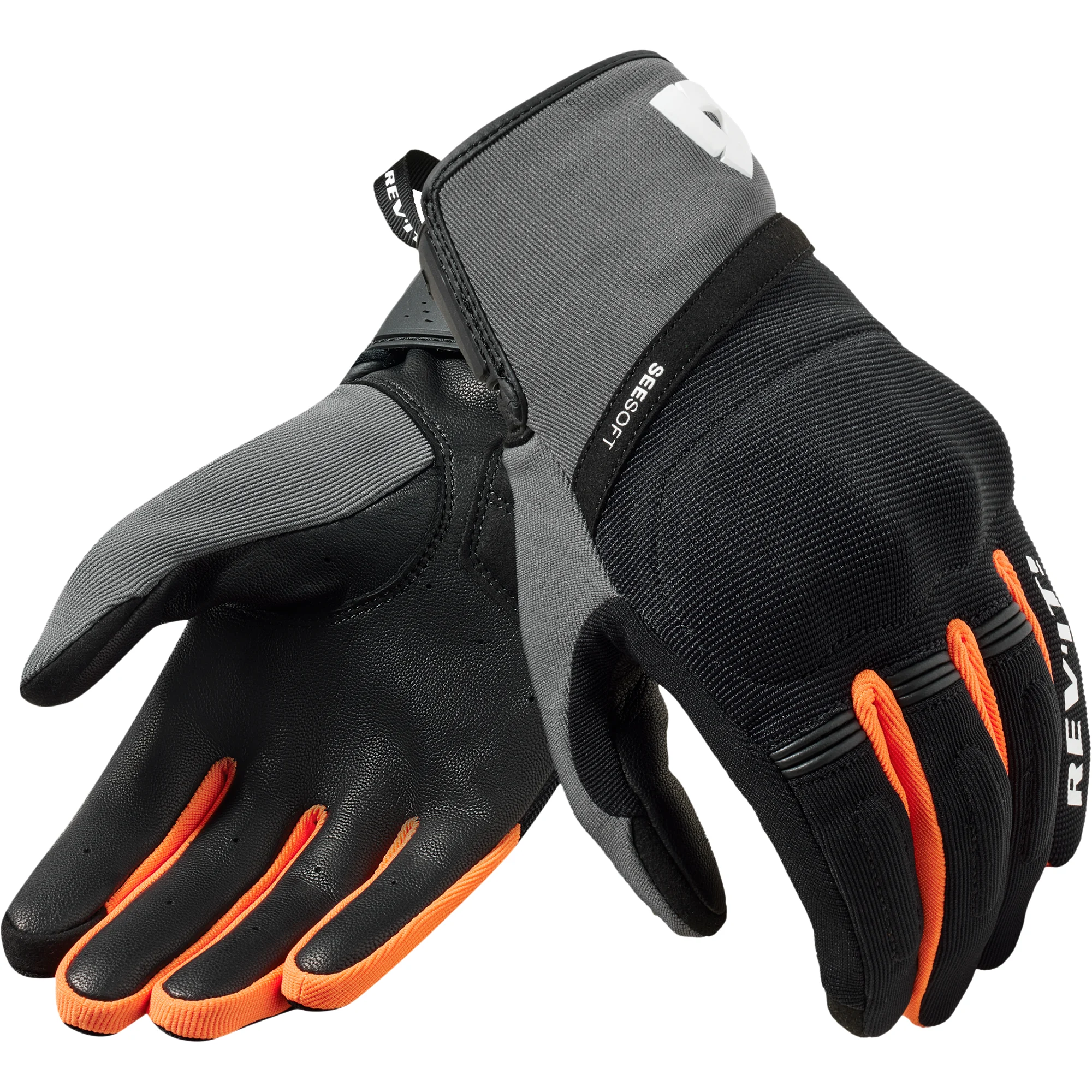 Rev'it Rev'it Mosca 2 Mixed Gloves - Black / Orange