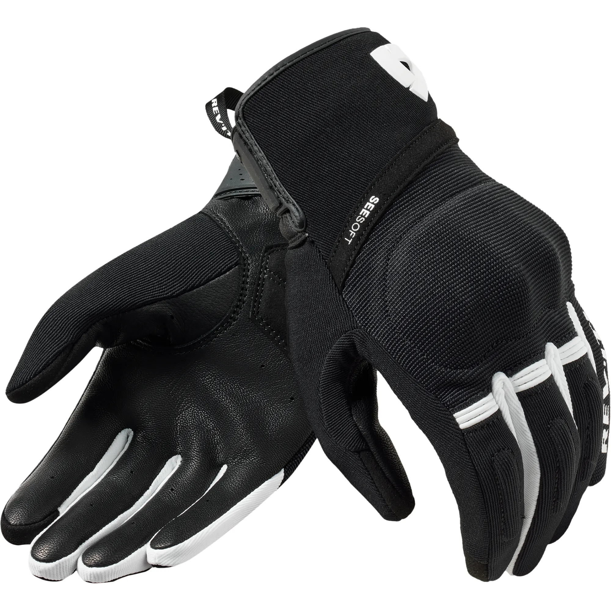 Rev'it Rev'it Mosca 2 Mixed Gloves - Black / White