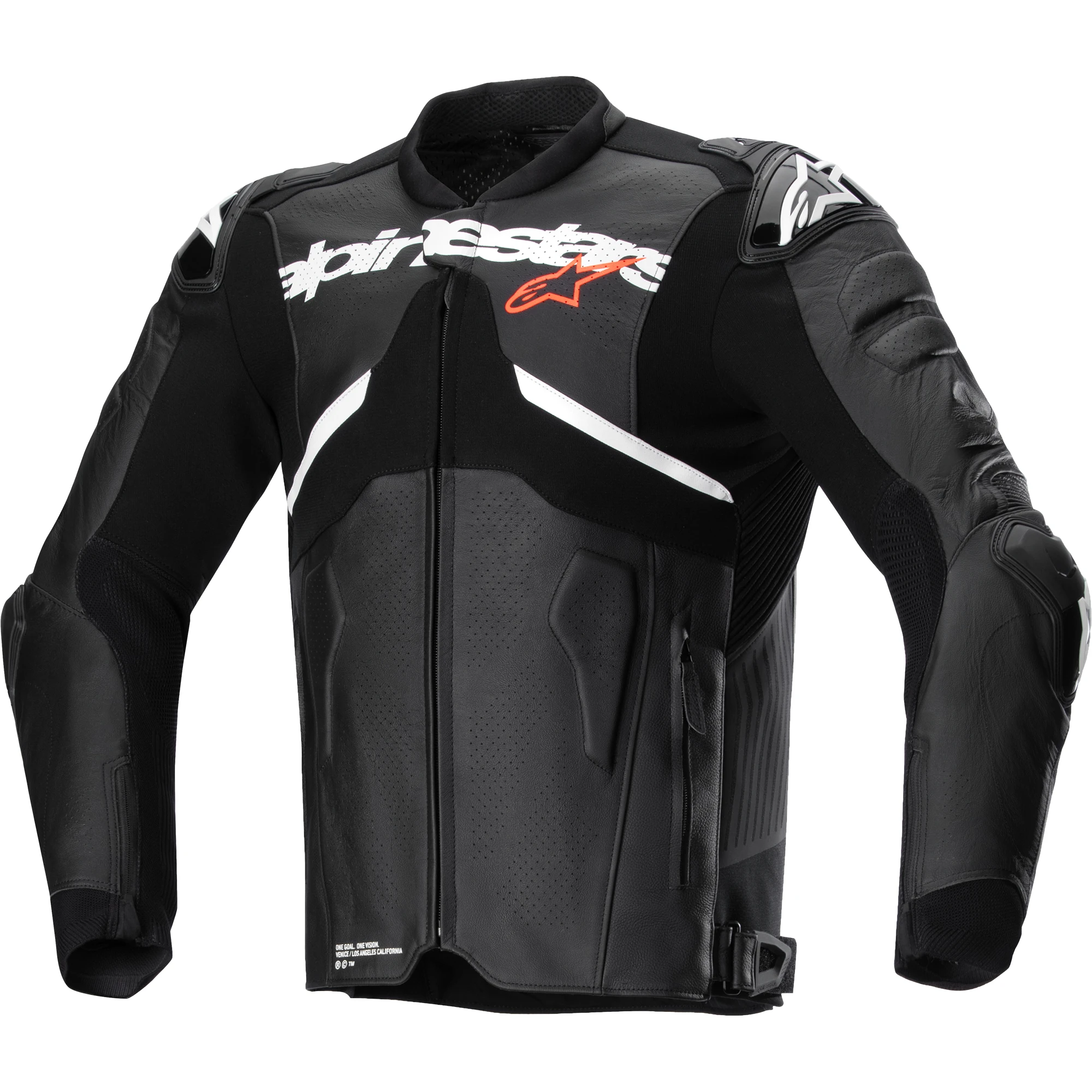 Alpinestars Alpinestars Atem V5 Leather Jacket - Black / White