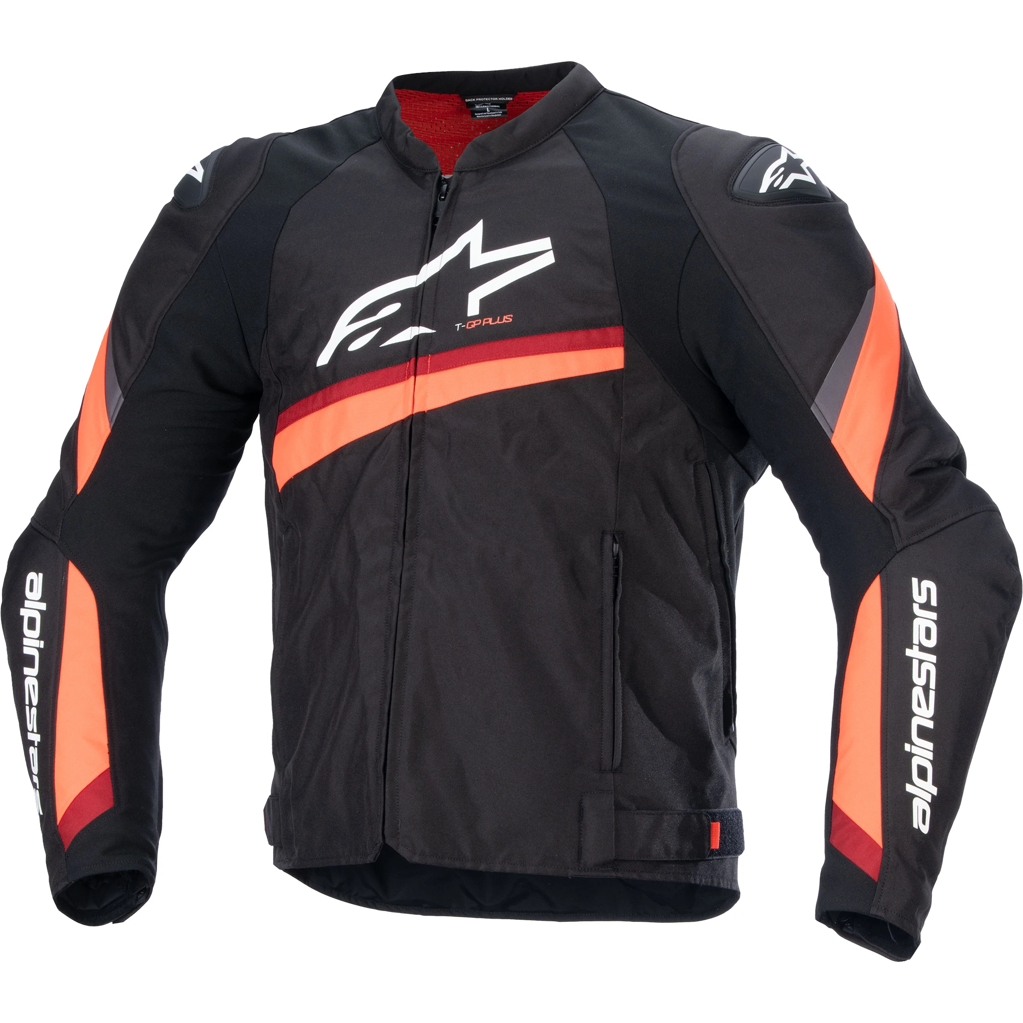 Alpinestars Alpinestars T-GP Plus R V4 Textile Jacket - Black / Red Fluo