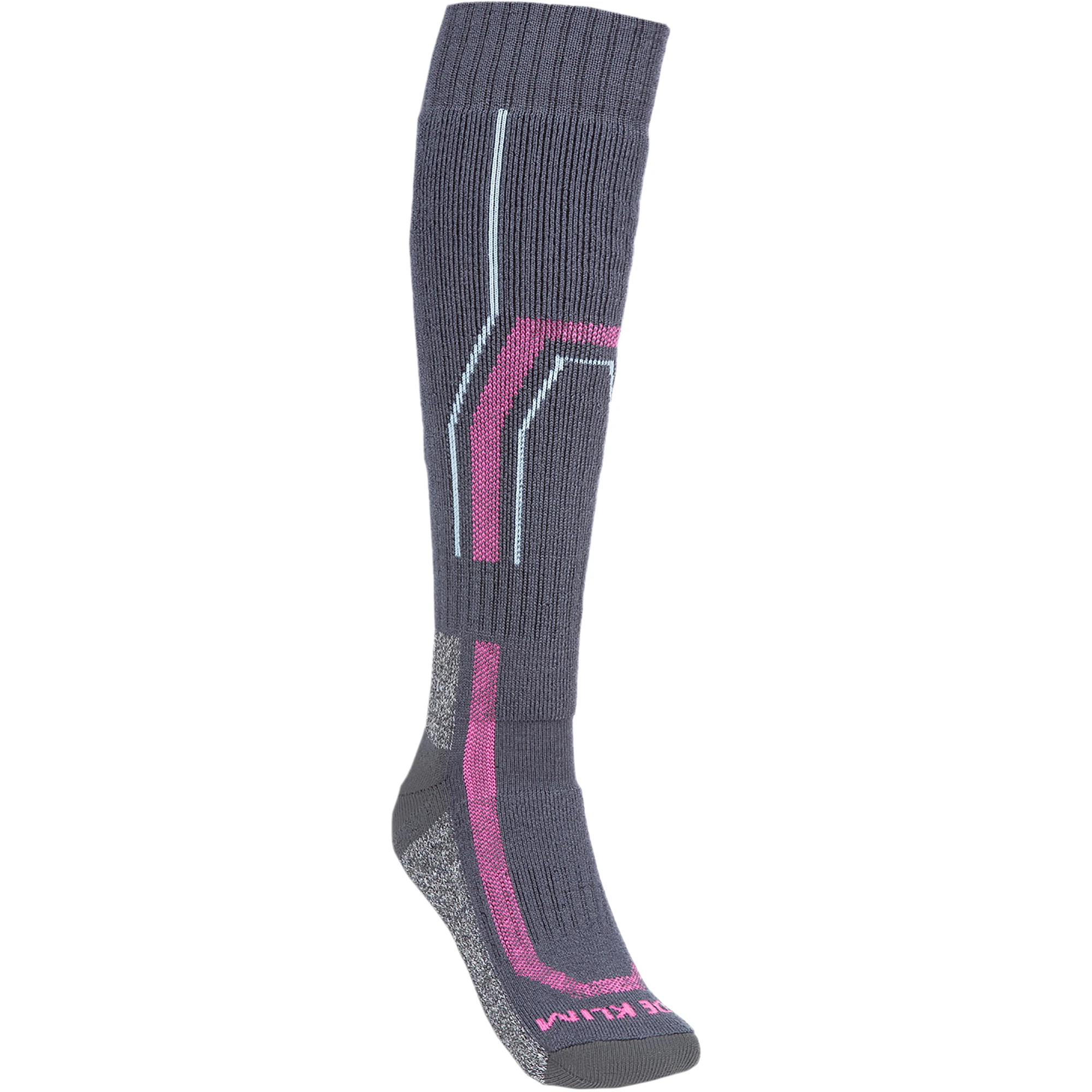 Klim Klim Solstice 3.0 Socks - Asphalt / Knockout Pink