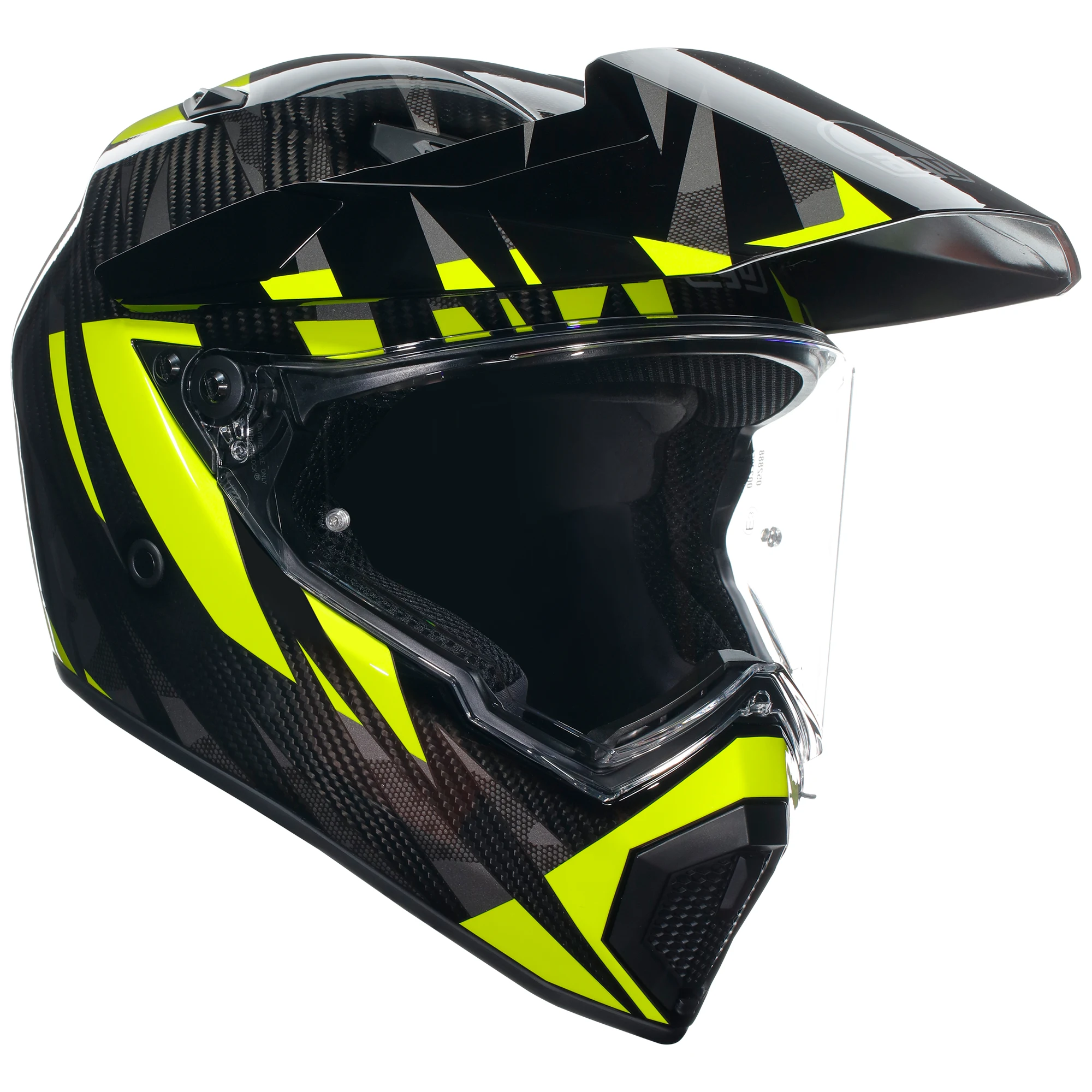 AGV AGV AX9 22.06 - Steppa Carbon / Grey / Fluo Yellow
