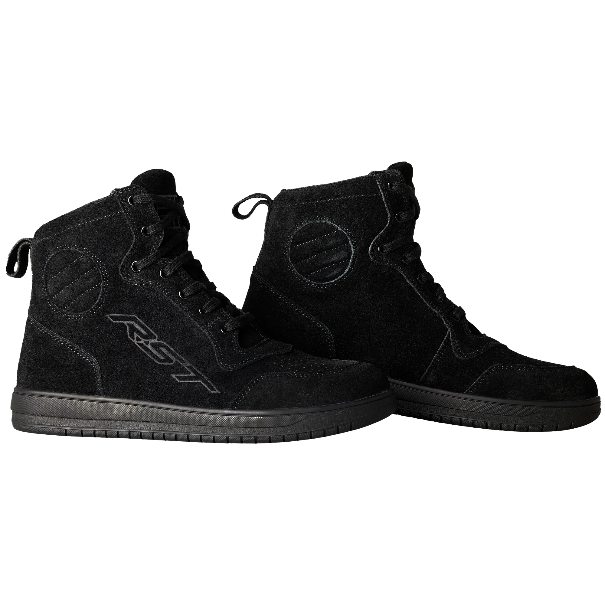 RST RST HiTop Moto Sneaker CE Boots - Black Suede