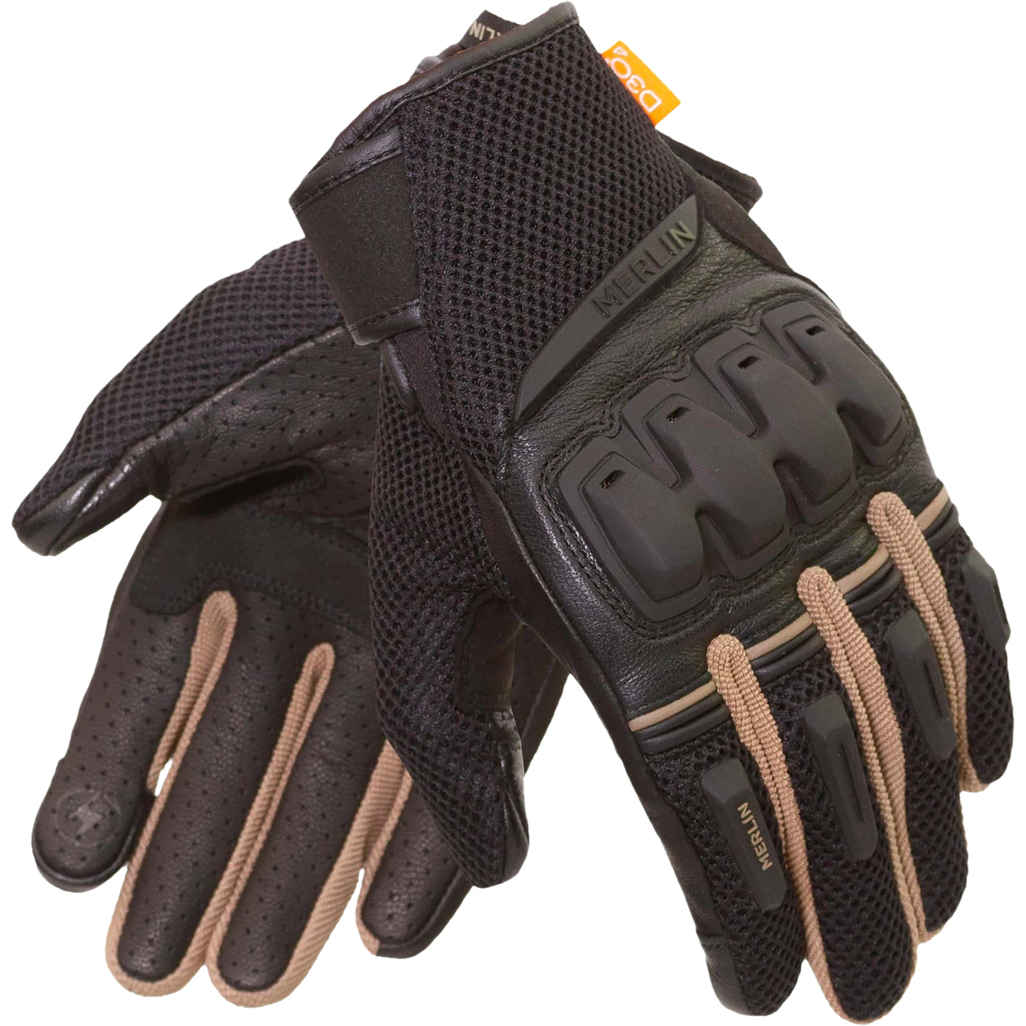 Merlin Merlin Jura Air D3O Gloves - Black / Earth