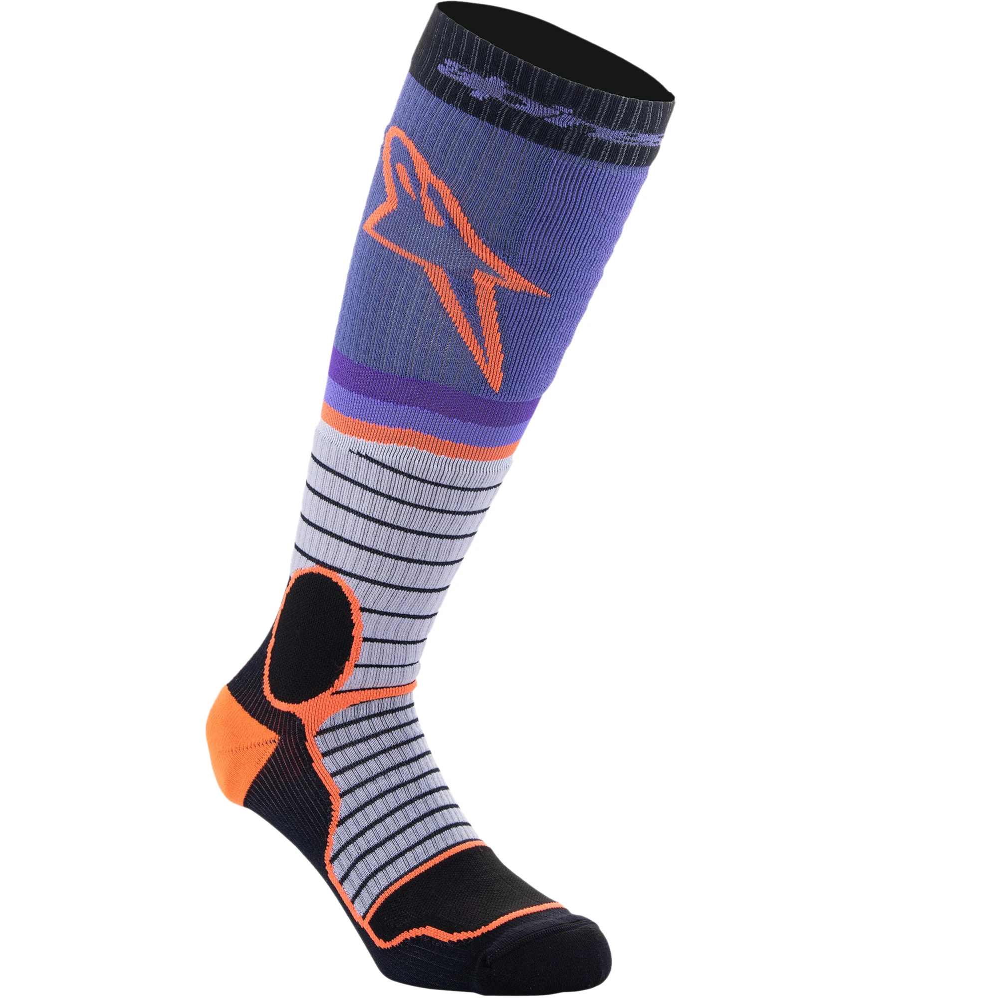 Alpinestars Alpinestars MX Pro Socks - Black / Grey / Purple
