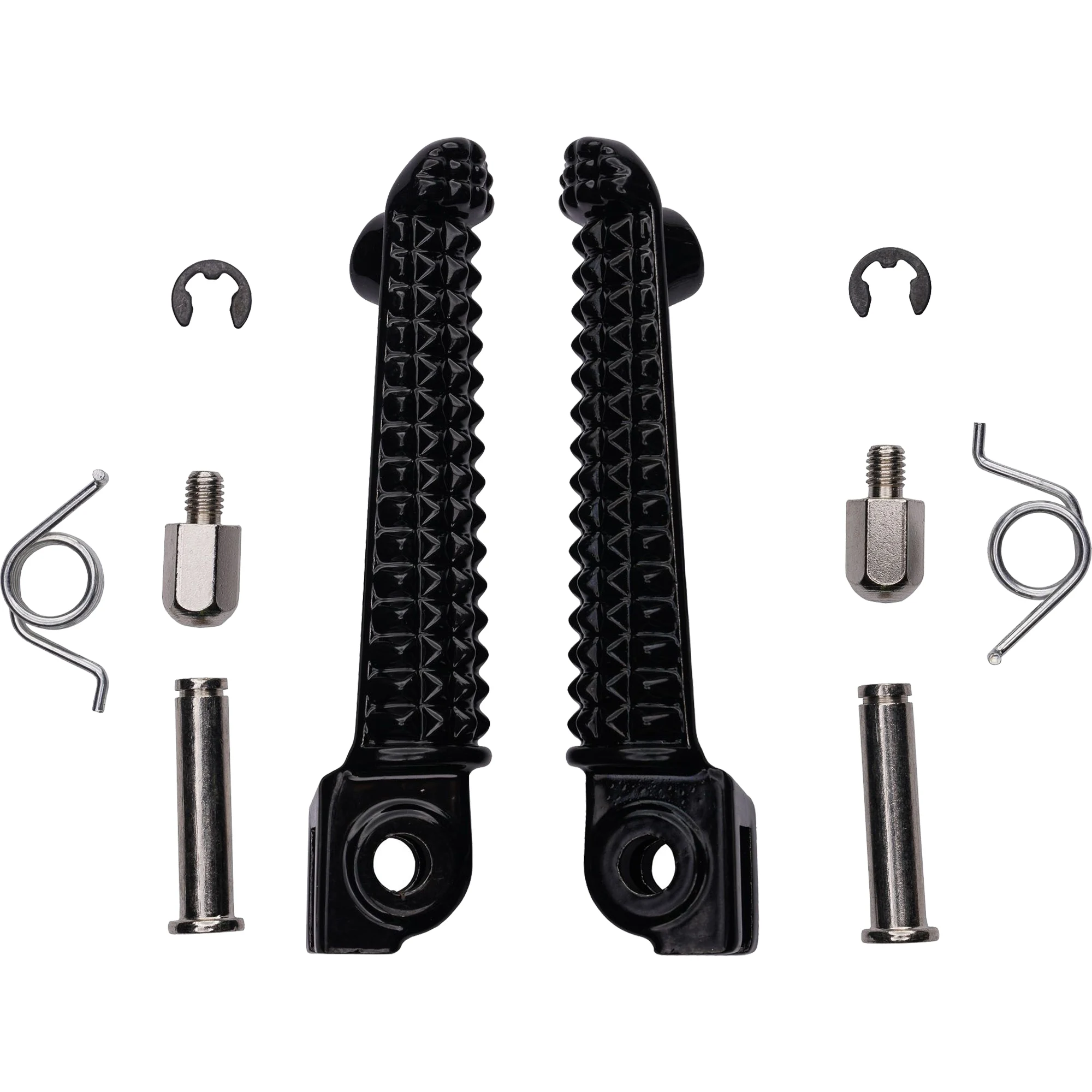 Bike It Bike It OEM Black Footpegs - Yamaha YZF-R1 / YZF-R6