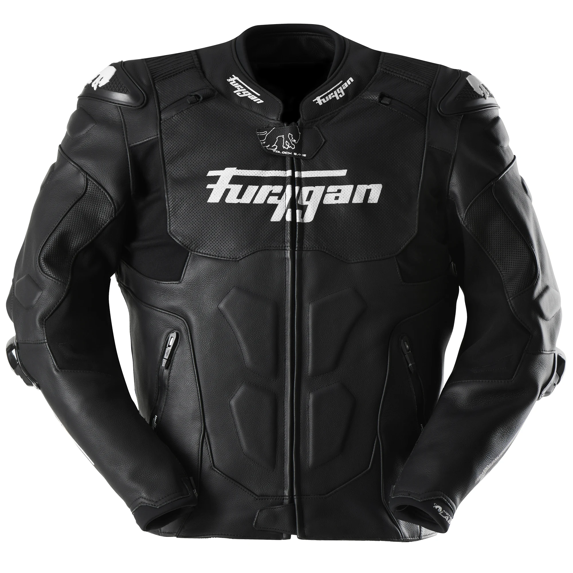 Furygan Furygan Raptor Evo 3 Leather Jacket - Black / White