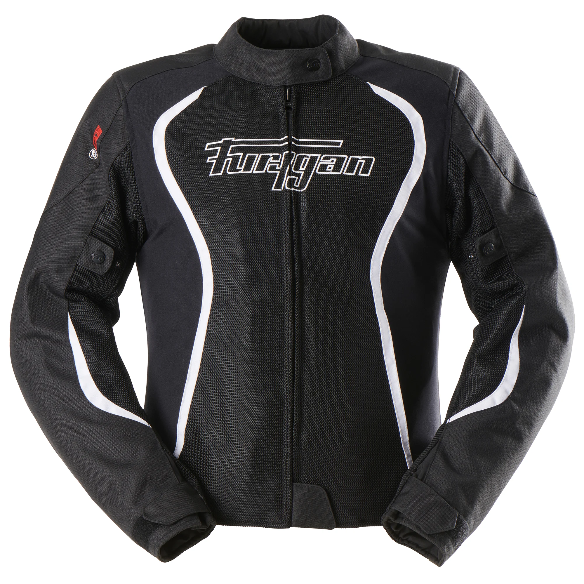 Furygan Furygan Ladies Odessa Vented 3in1 Textile Jacket - Black / White