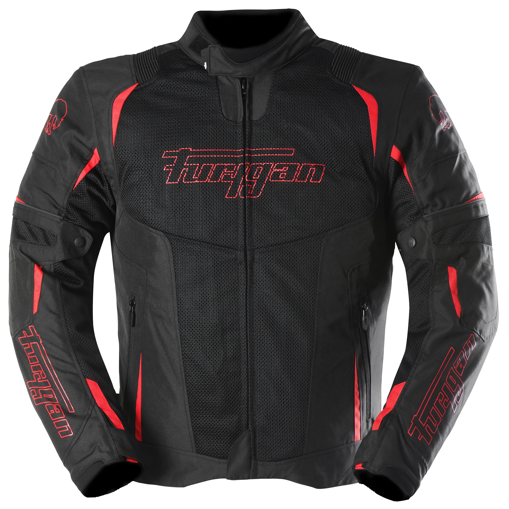 Furygan Furygan Ultra Spark 3in1 Vented+ Textile Jacket - Black / Red