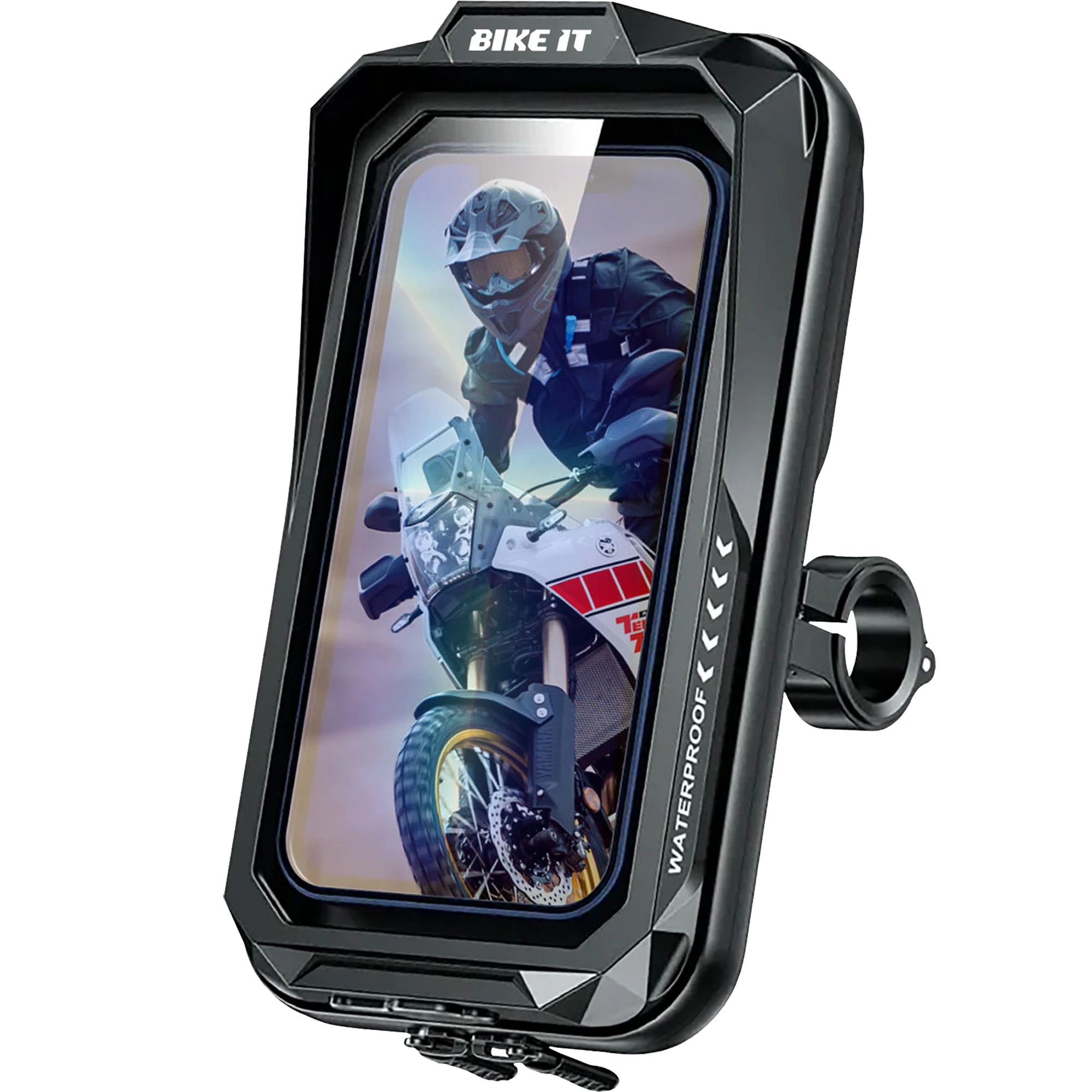 Bike It Bike It Touchscreen Waterproof Phone Case Holder