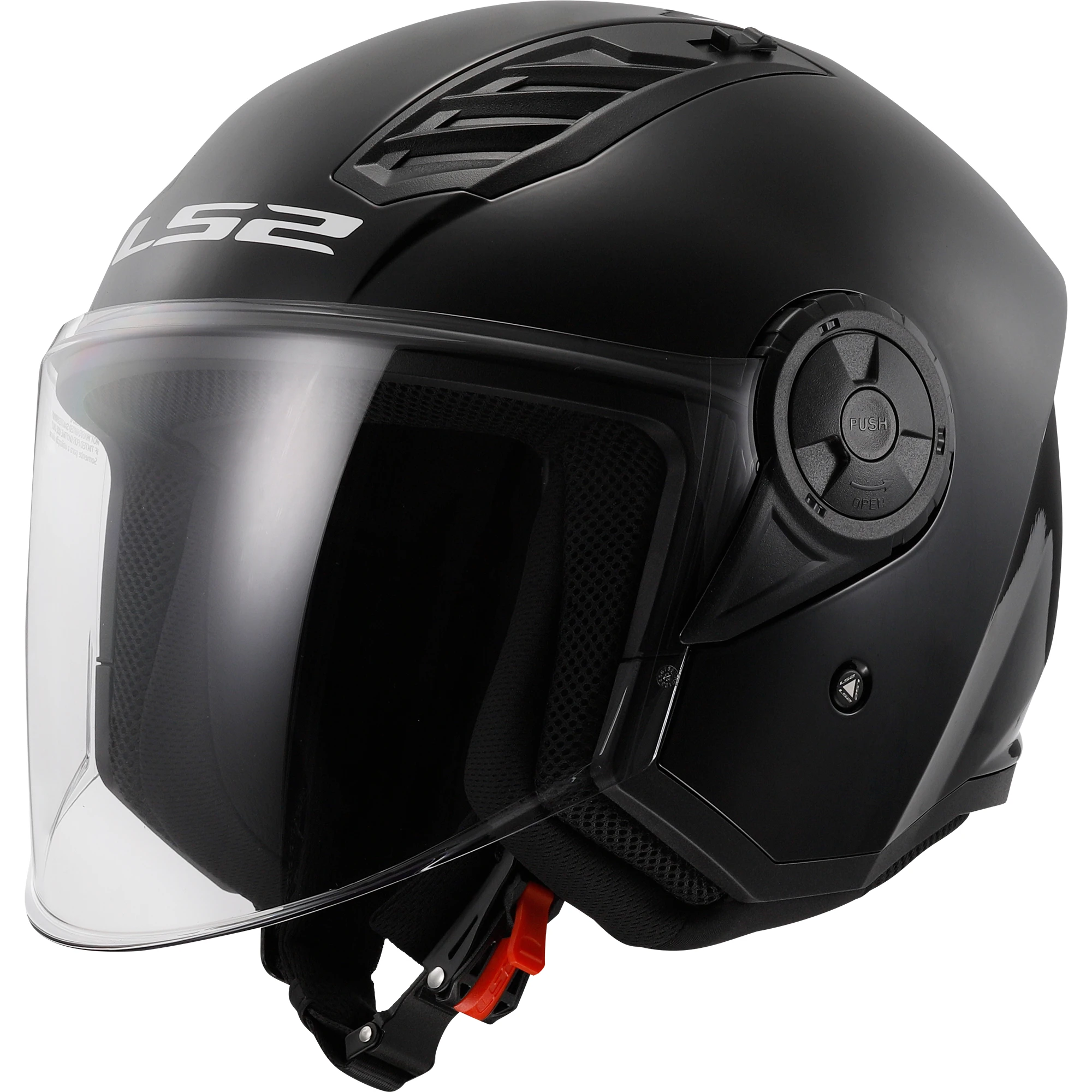LS2 LS2 Airflow II - Solid Gloss Black