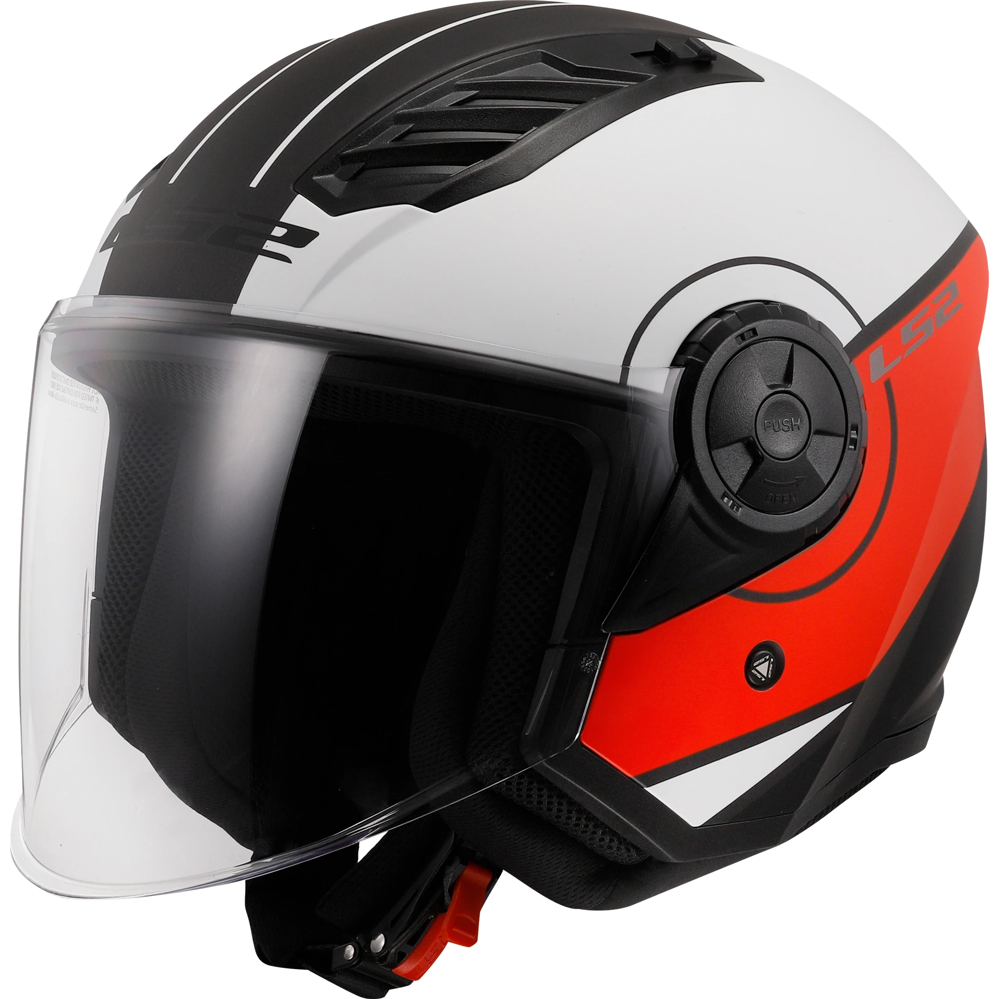 LS2 LS2 Airflow II - Cover Matt White / Red