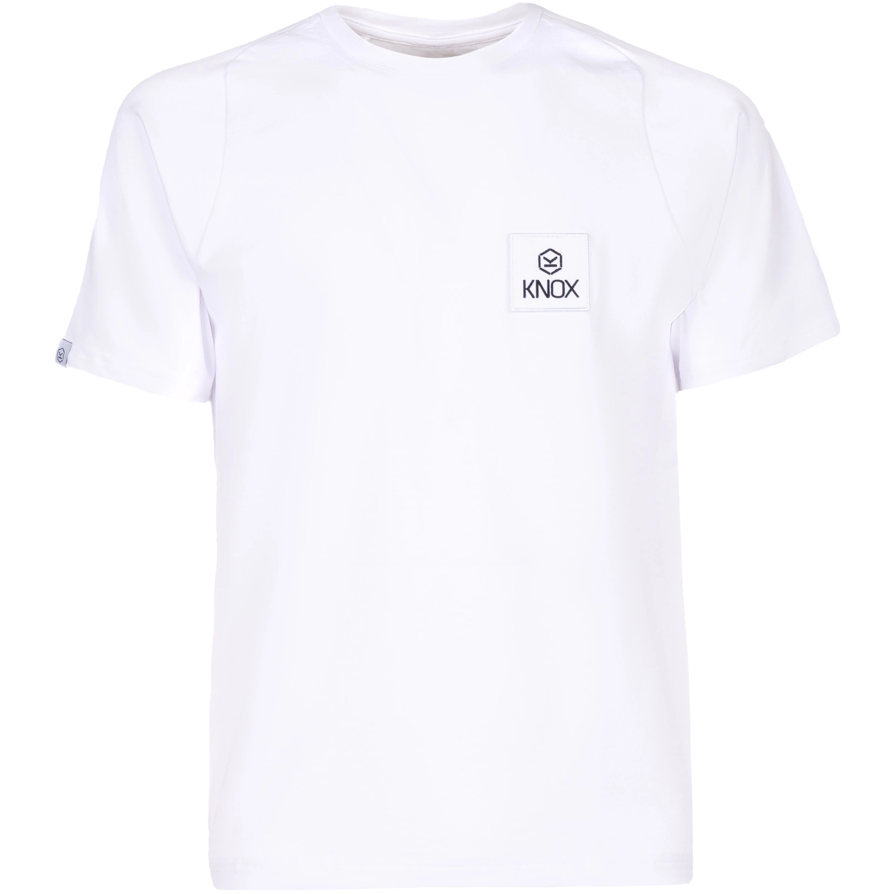 Knox Knox Woven Patch Tee - White