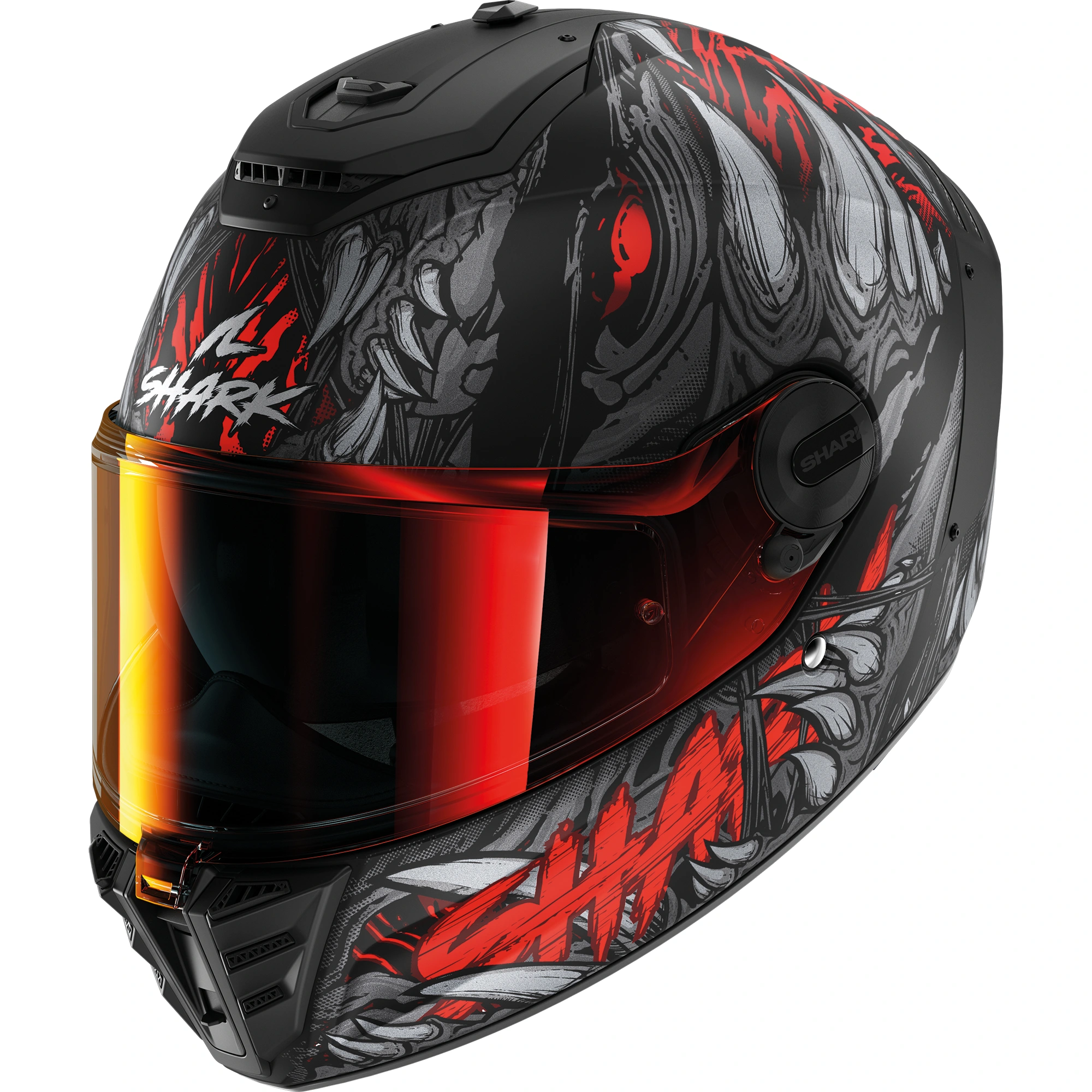 Shark Shark Spartan RS - Shaytan Matt Black / Red / Anthracite