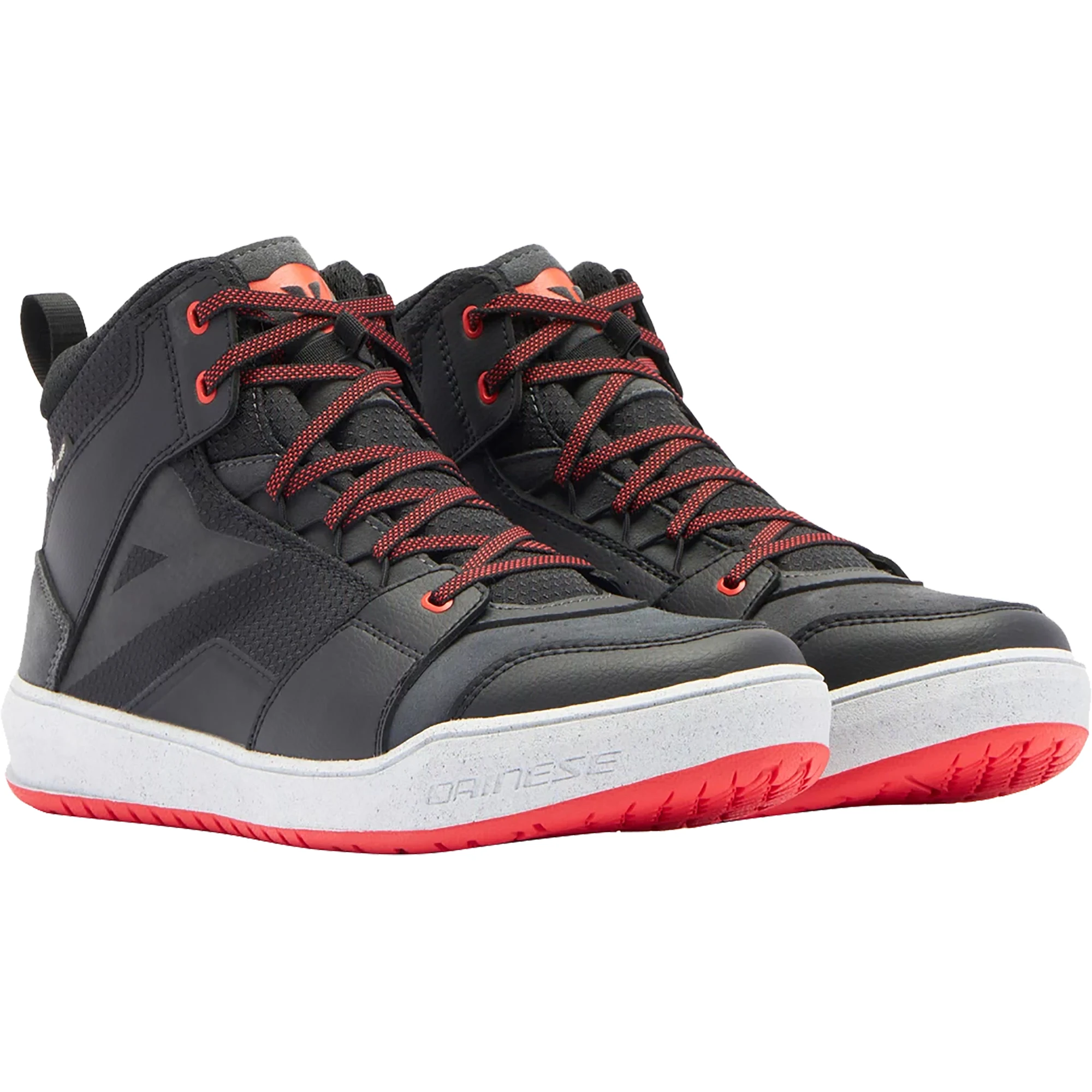 Dainese Dainese Suburb D-WP Boots - Black / White / Red Lava